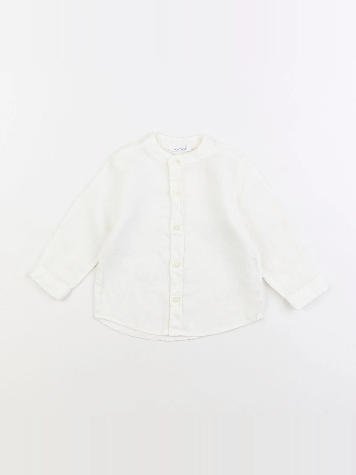 Boutchou - chemise blanc - 6 mois
