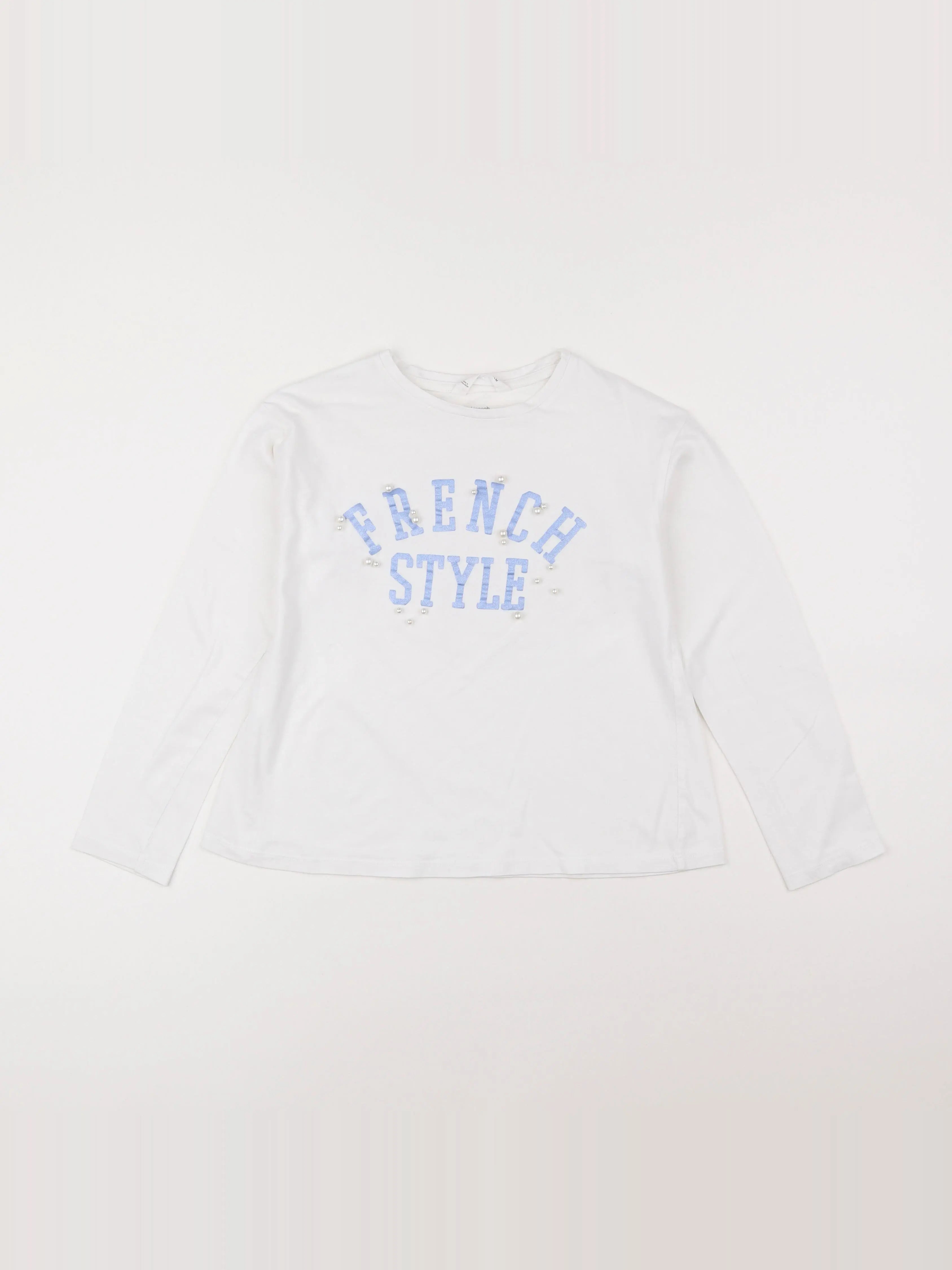 Mango - tee-shirt blanc - 9/10 ans
