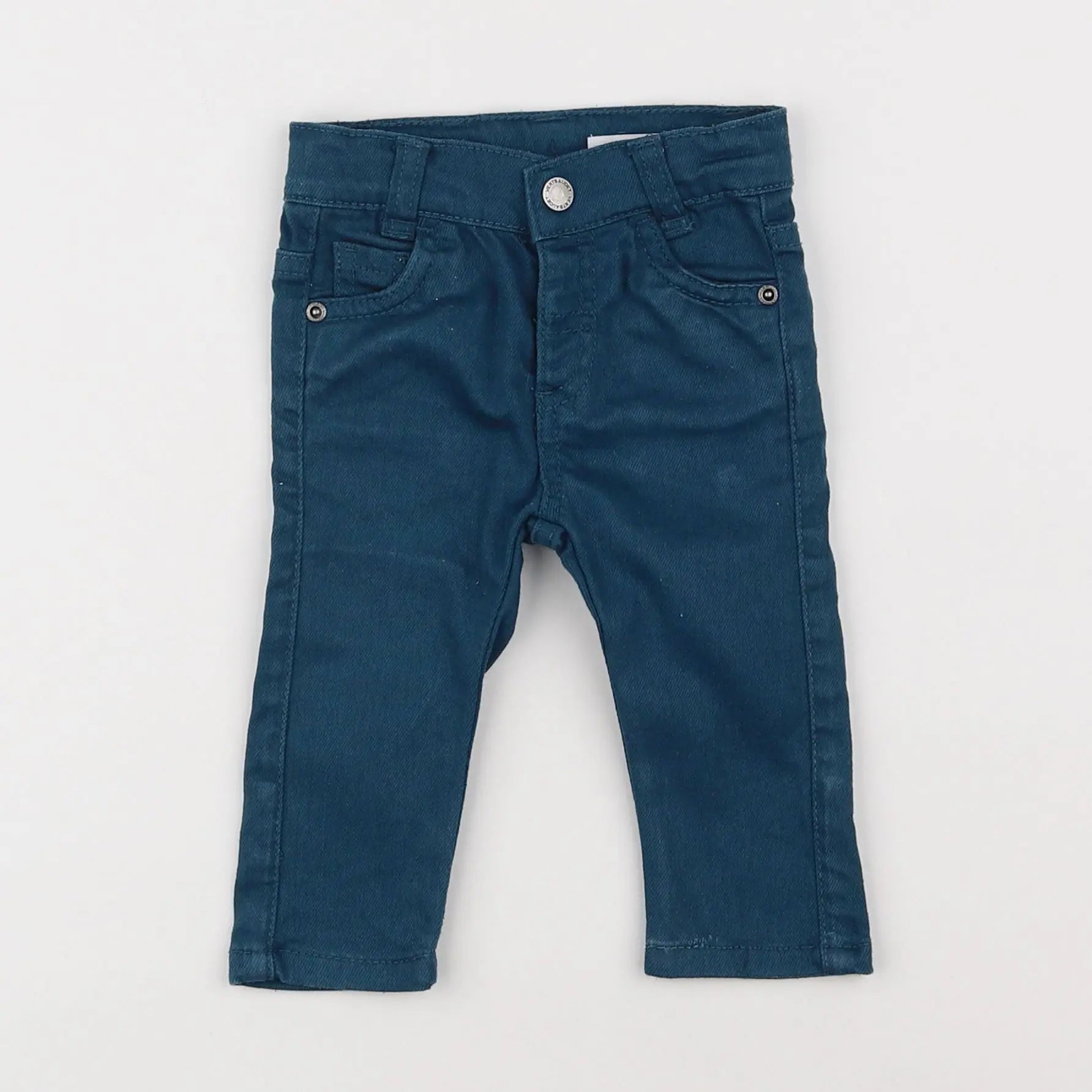 Vertbaudet - jean bleu - 3 mois