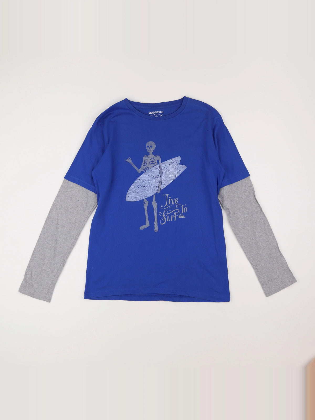 Quiksilver - tee-shirt bleu - 14 ans