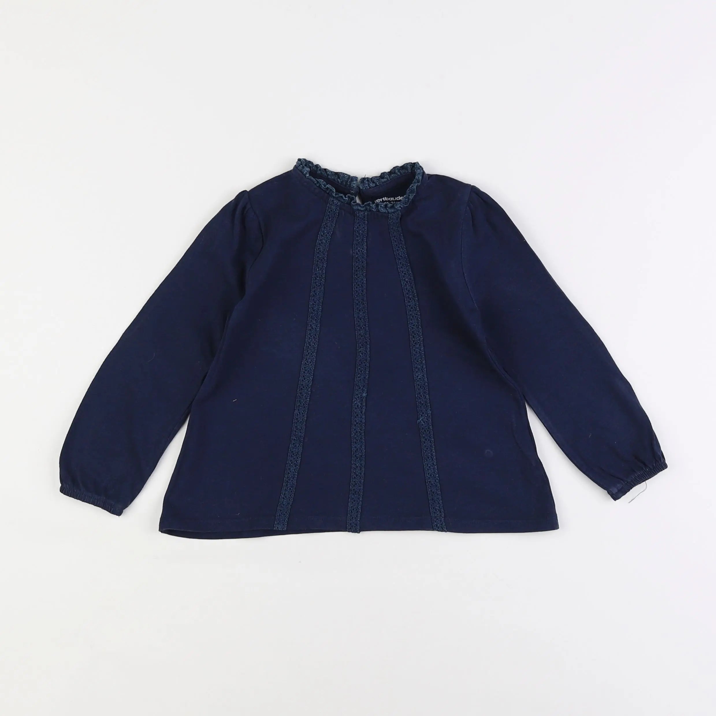 Vertbaudet - tee-shirt bleu - 3 ans