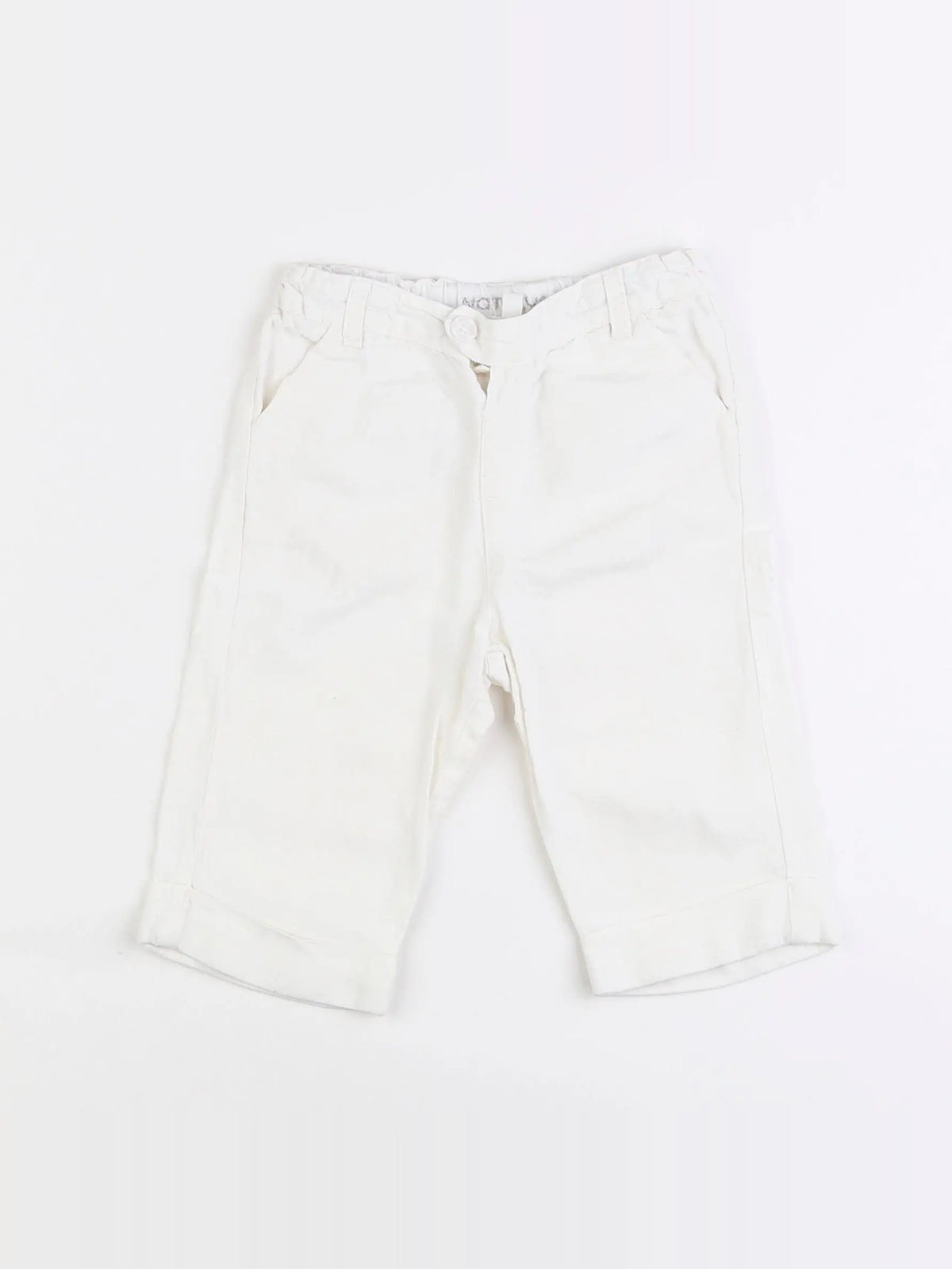 Natalys - pantalon blanc - 18 mois