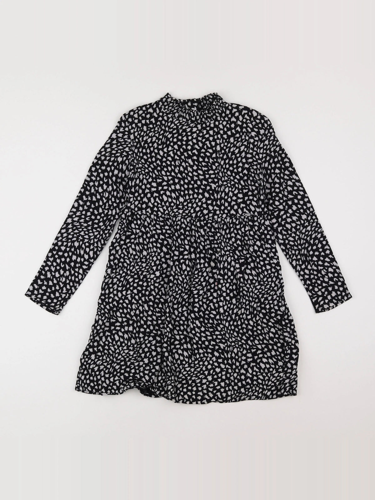 IKKS - robe noir - 8 ans