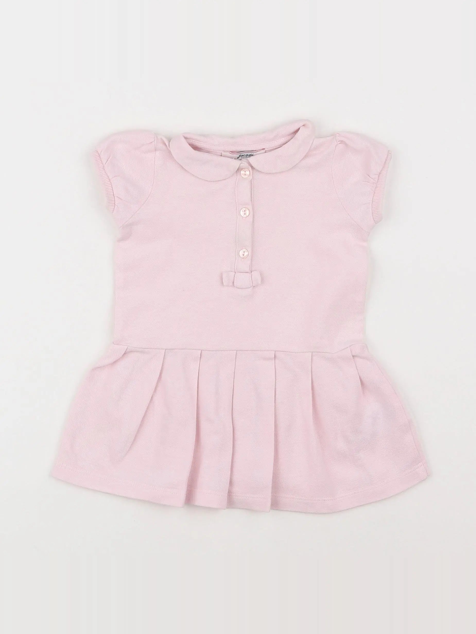 Jacadi - robe rose - 6 mois