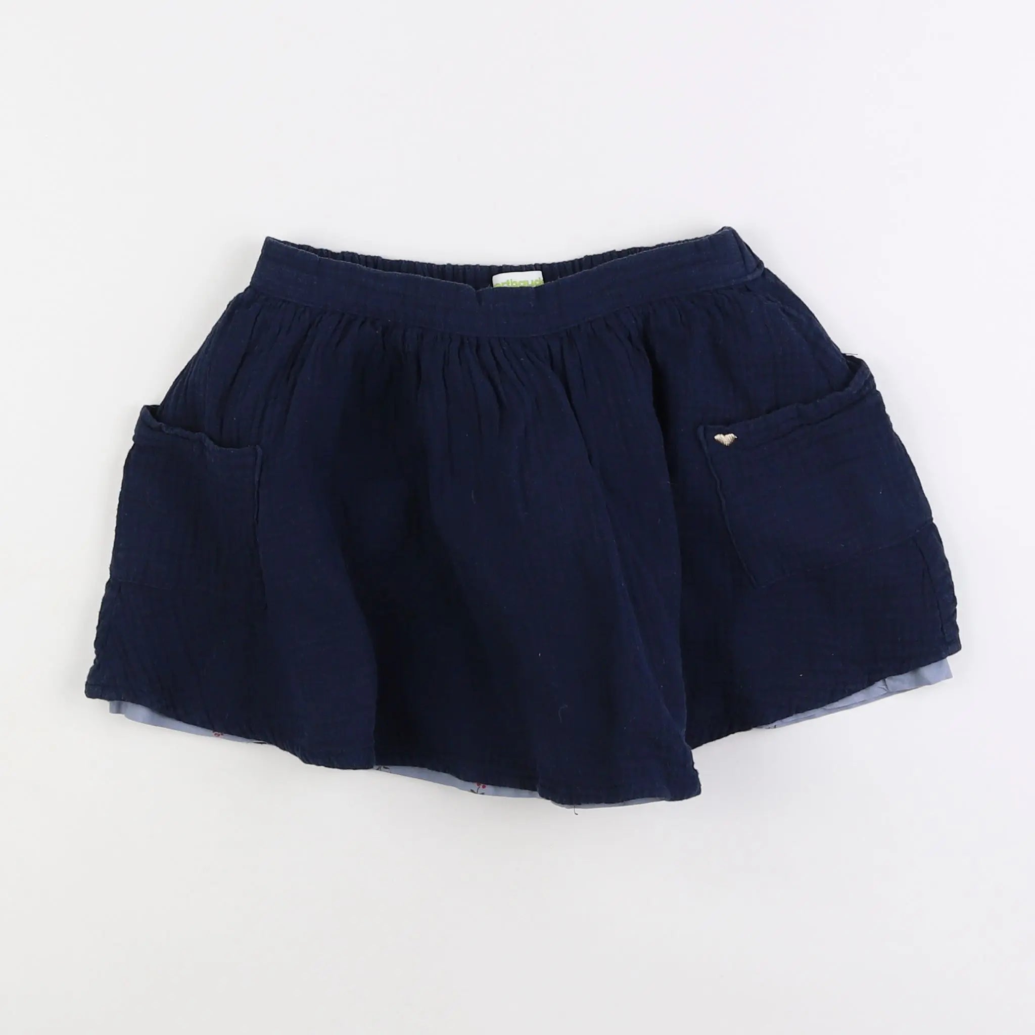 Vertbaudet - jupe bleu - 8 ans