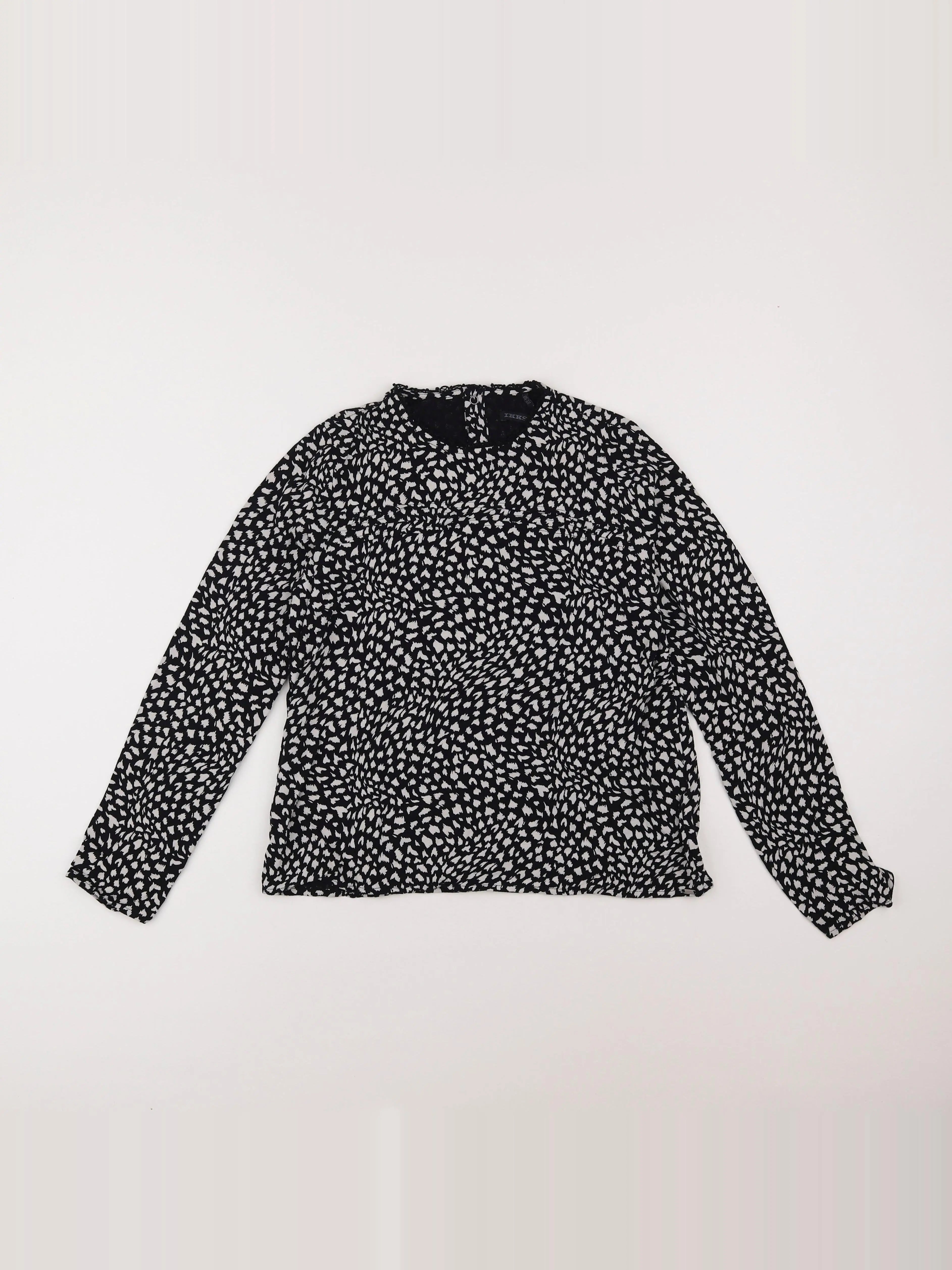 IKKS - blouse blanc, noir - 12 ans