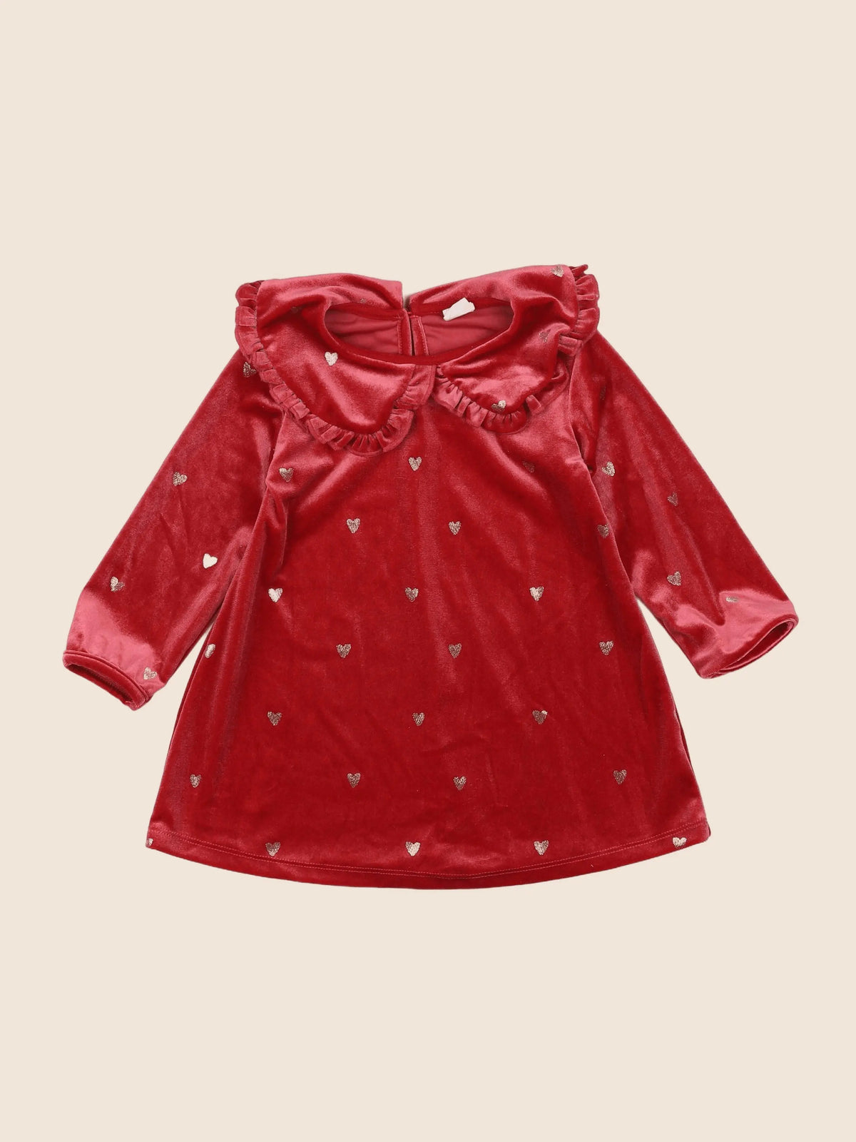 H&M - robe rouge - 18 mois