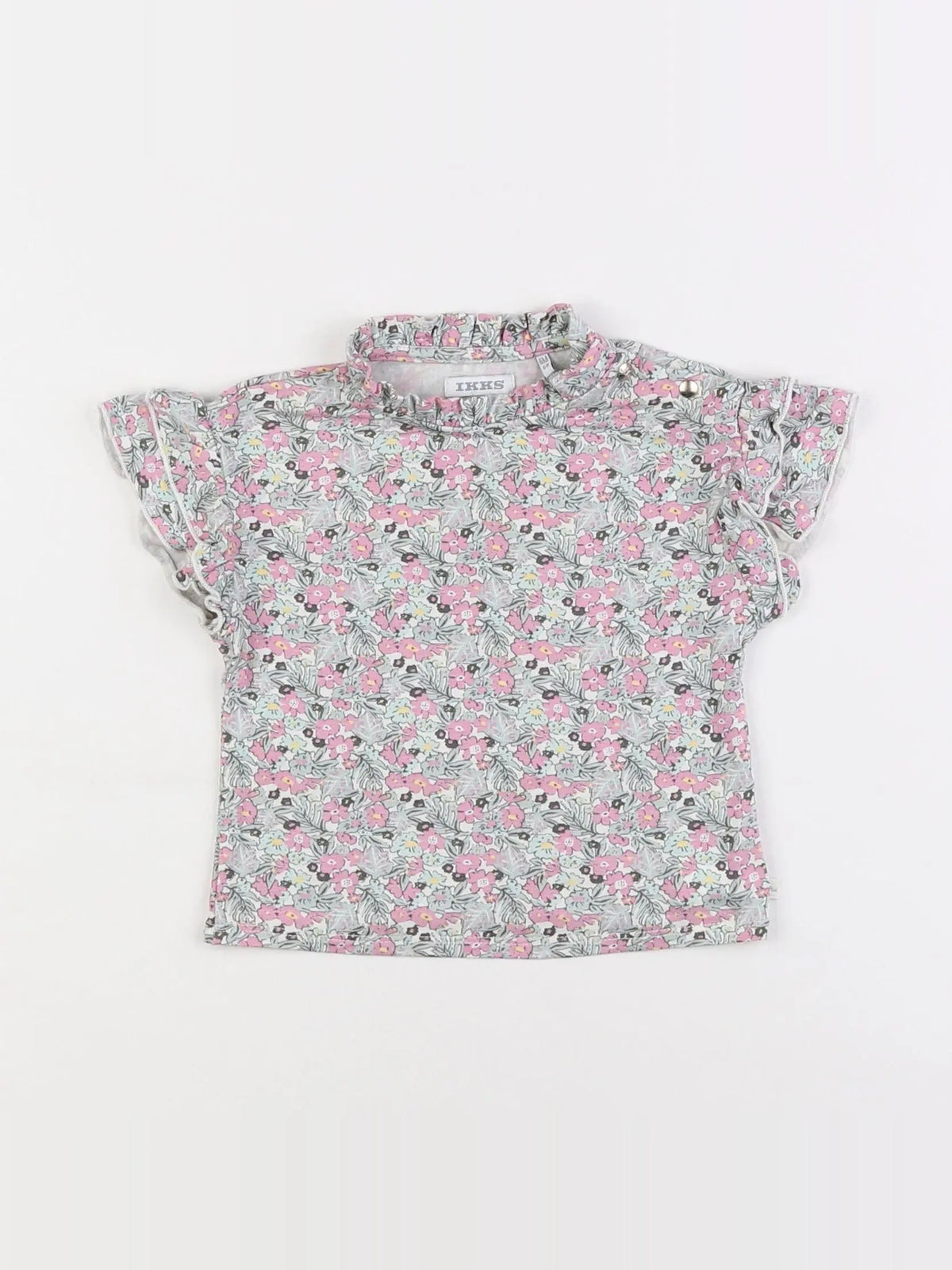 IKKS - blouse rose - 6 mois