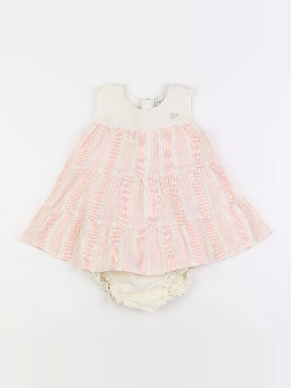 IKKS - robe beige - 6 mois