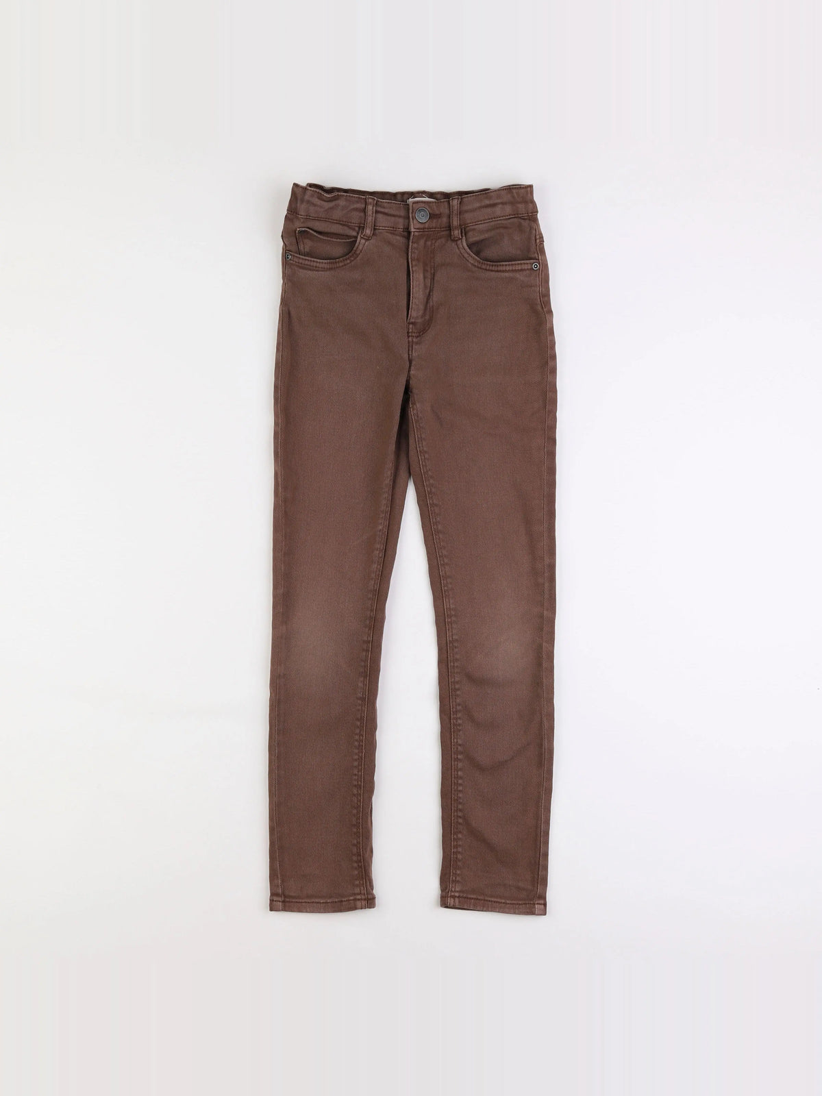 Vertbaudet - jean marron - 10 ans