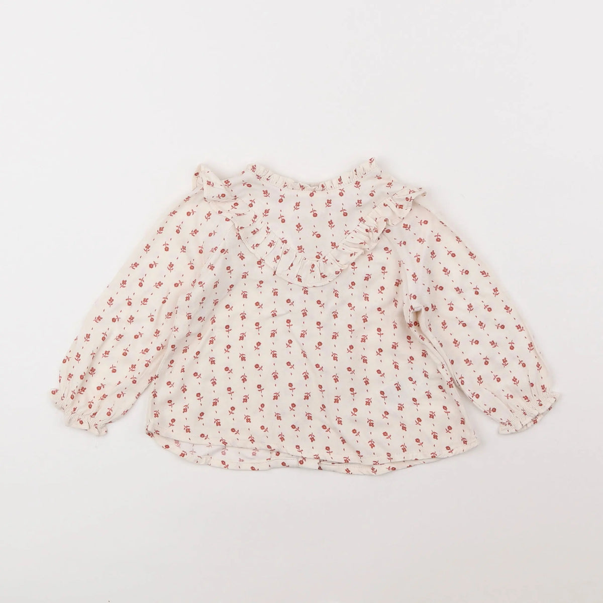 Vertbaudet - blouse multicolore - 12 mois
