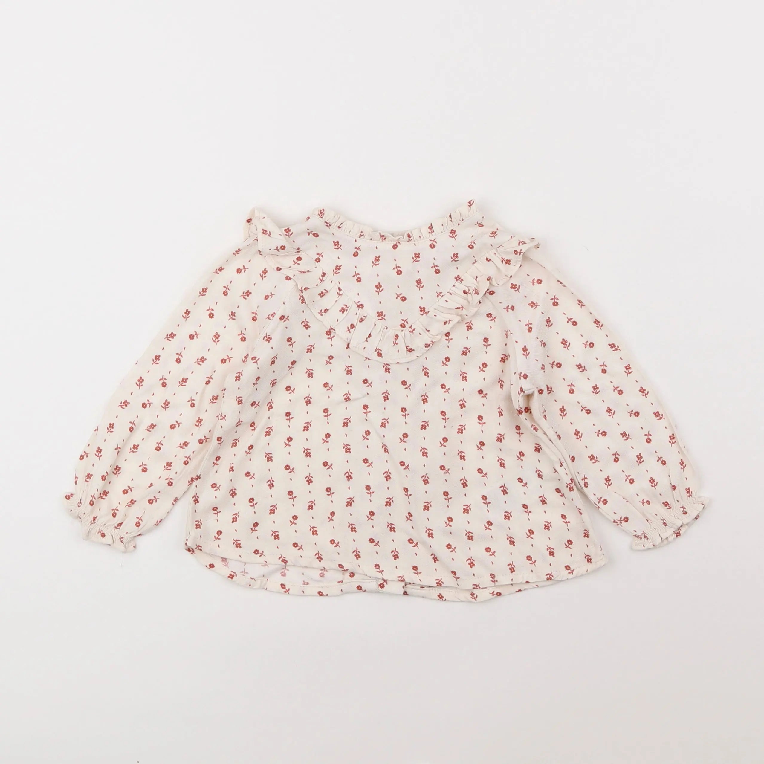 Vertbaudet - blouse multicolore - 12 mois