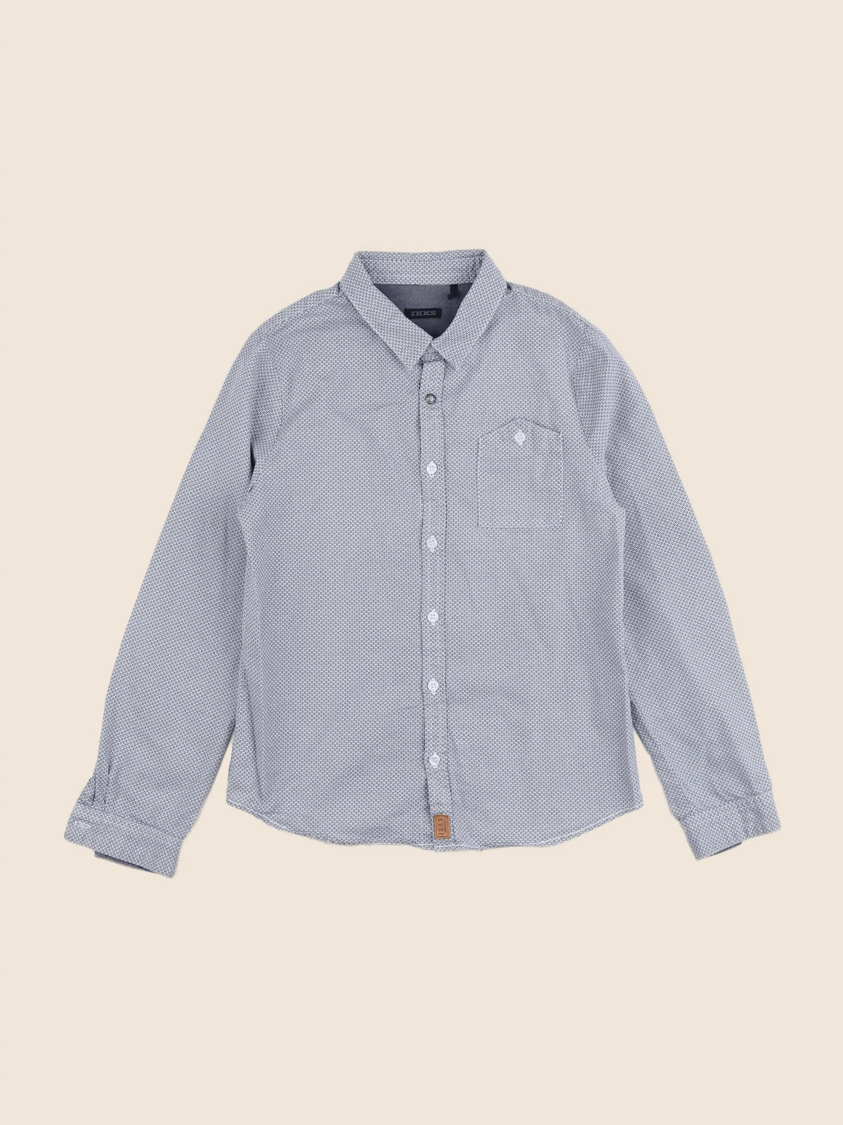 IKKS - chemise bleu - 10 ans