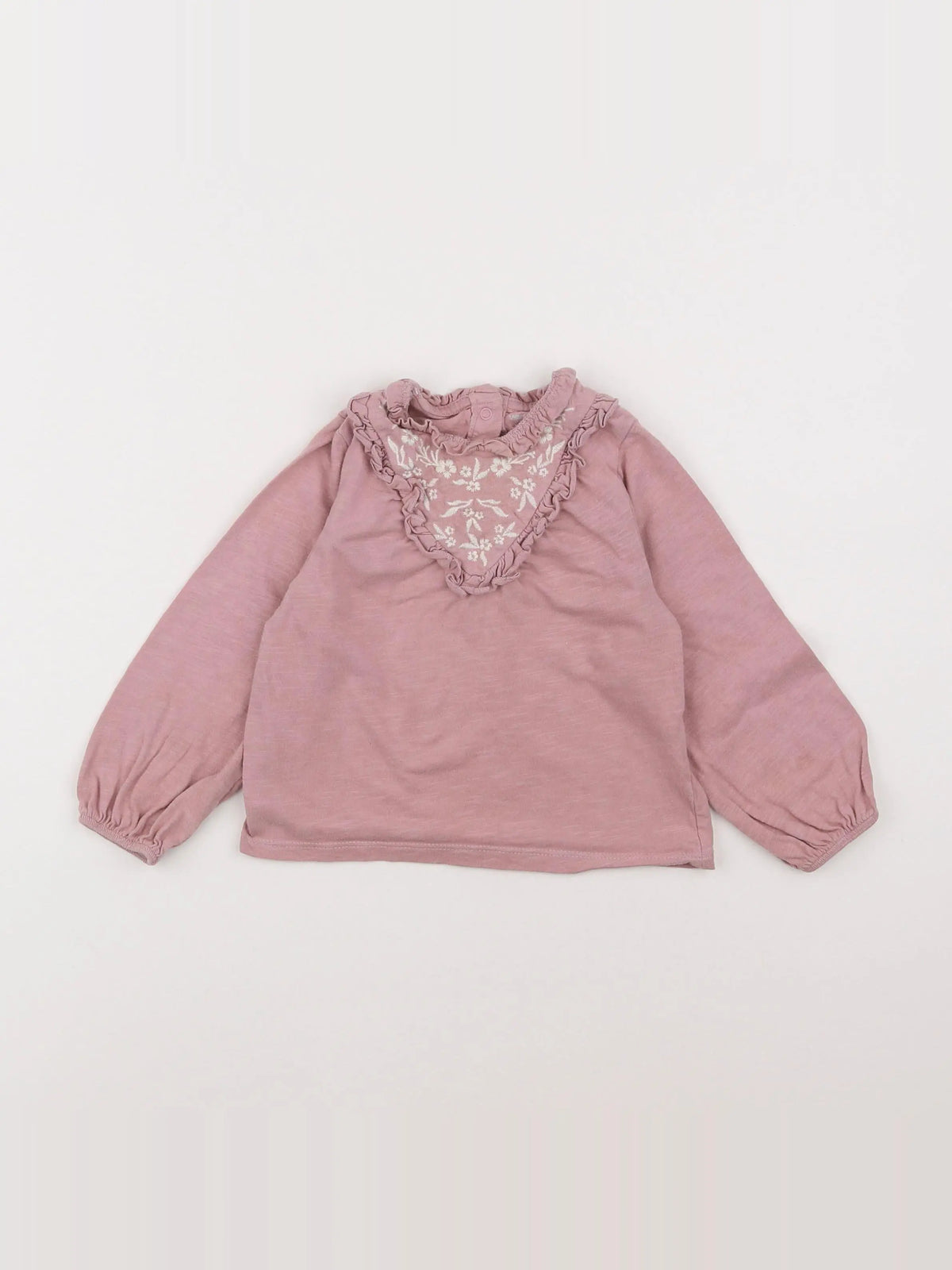Vertbaudet - tee-shirt rose - 2 ans