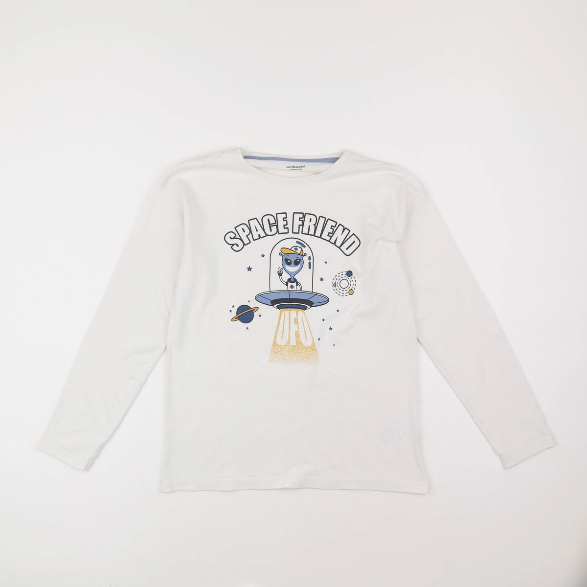 Vertbaudet - tee-shirt blanc - 14 ans