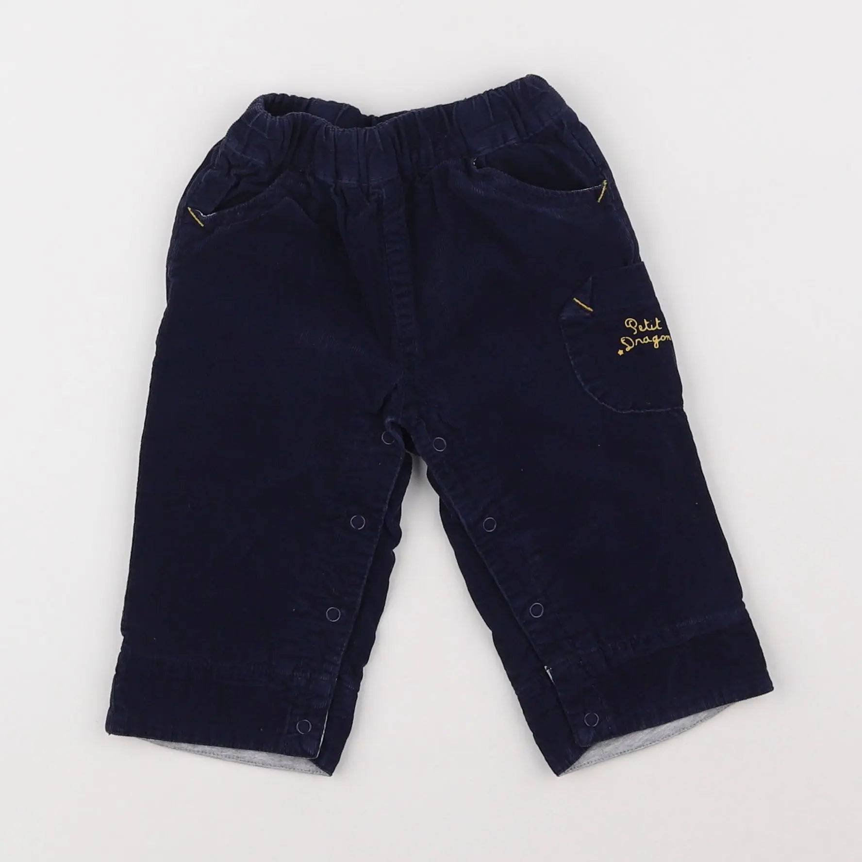 Vertbaudet - pantalon bleu - 6 mois