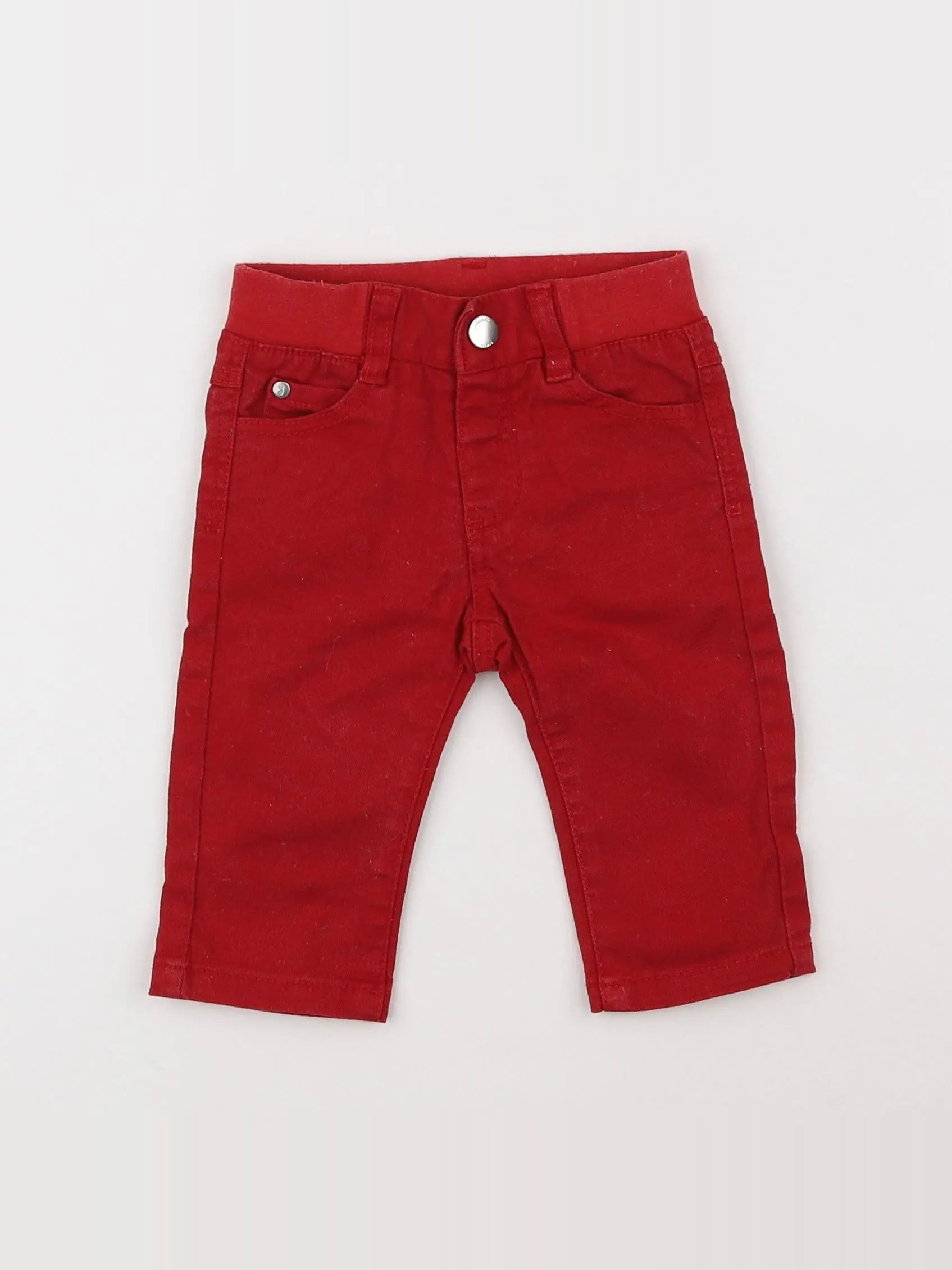 Jacadi - pantalon rouge - 6 mois