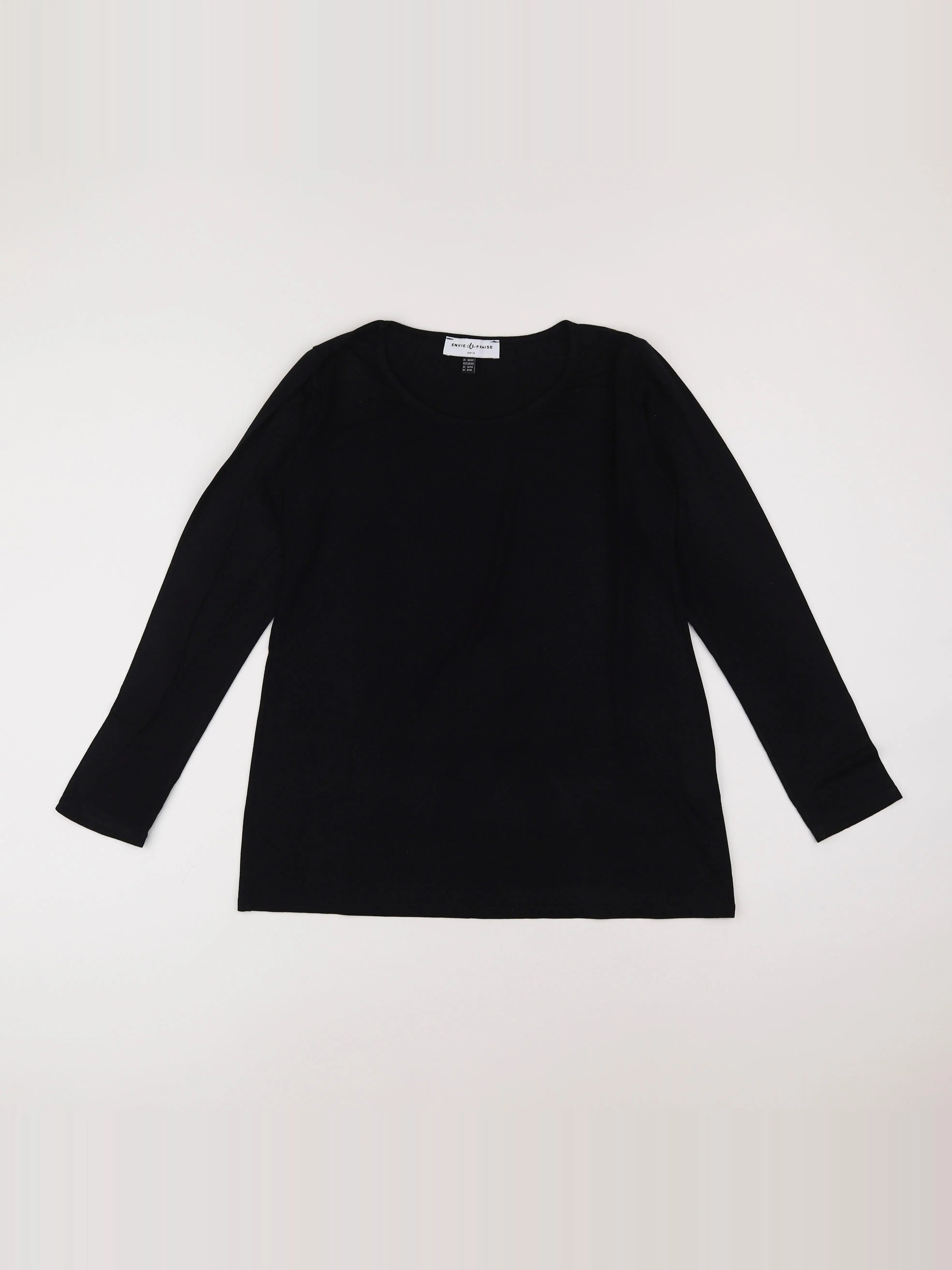 Envie de fraise - tee-shirt grossesse noir - 40 à 42