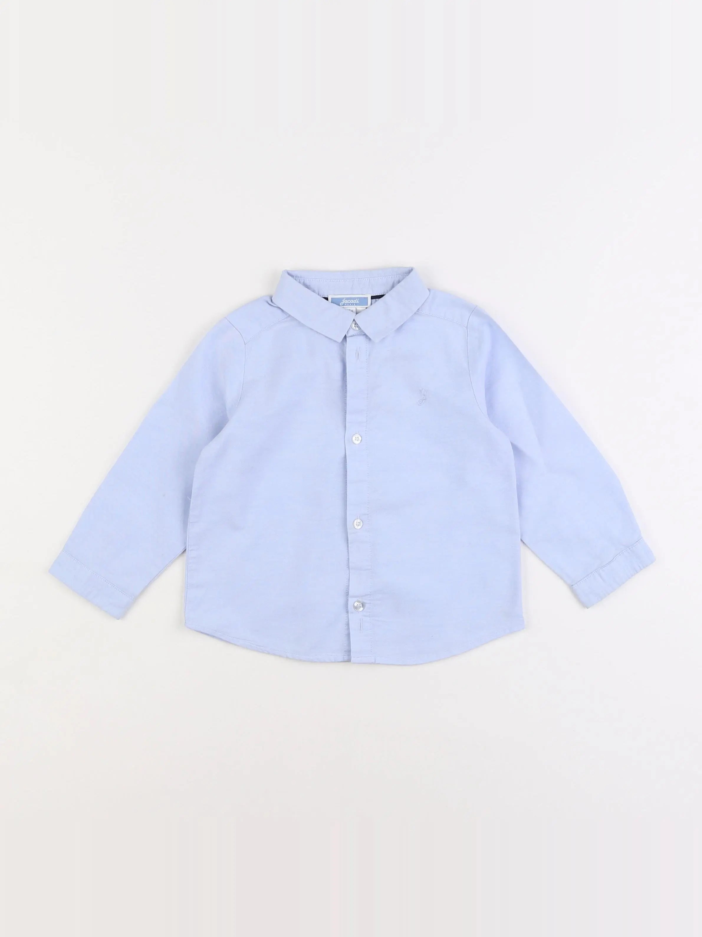 Jacadi - chemise bleu - 18 mois