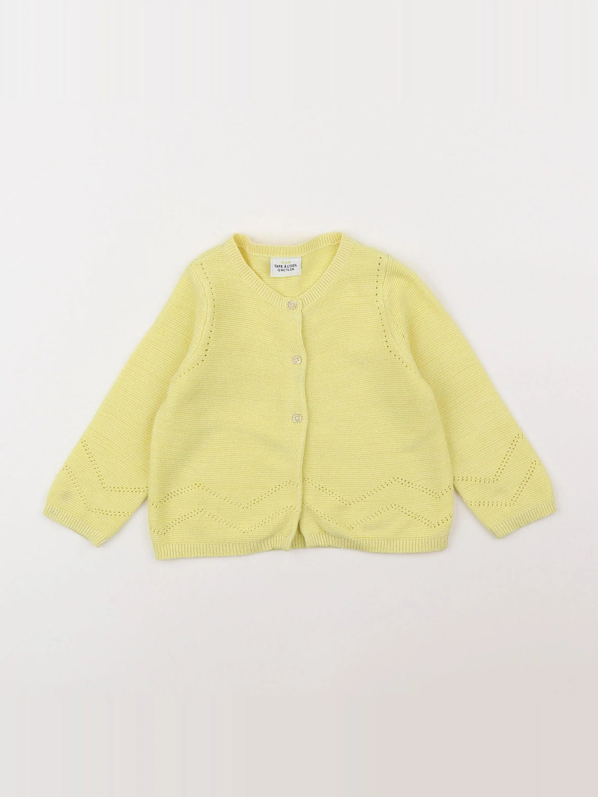 Tape à l'oeil - gilet jaune - 12 mois