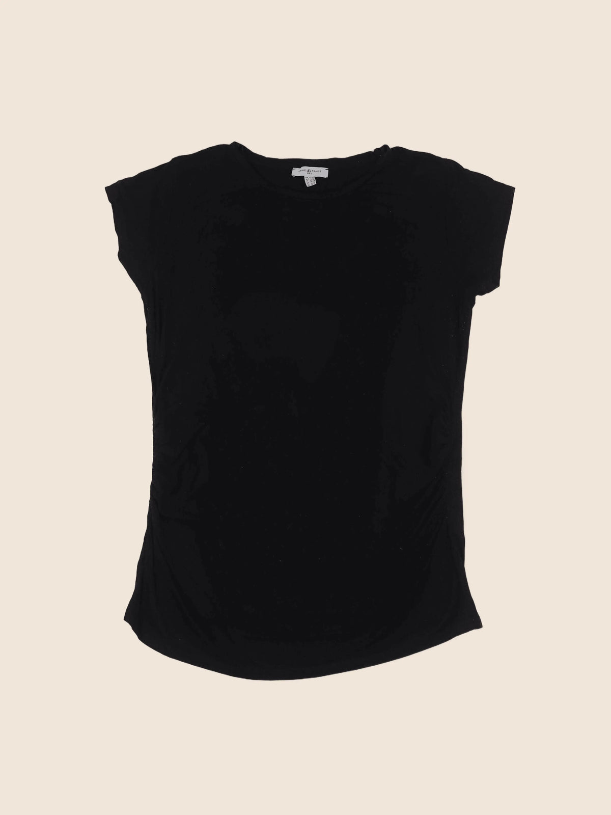 Envie de fraise - tee-shirt grossesse noir - 44 à 46