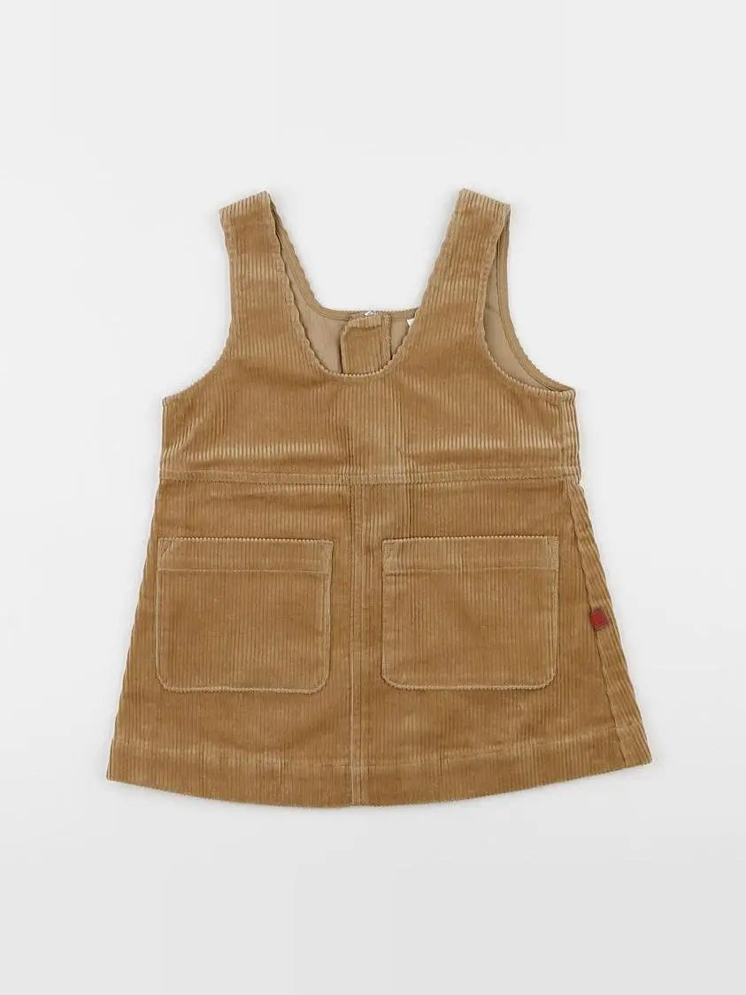 Robe Pinafore Marron