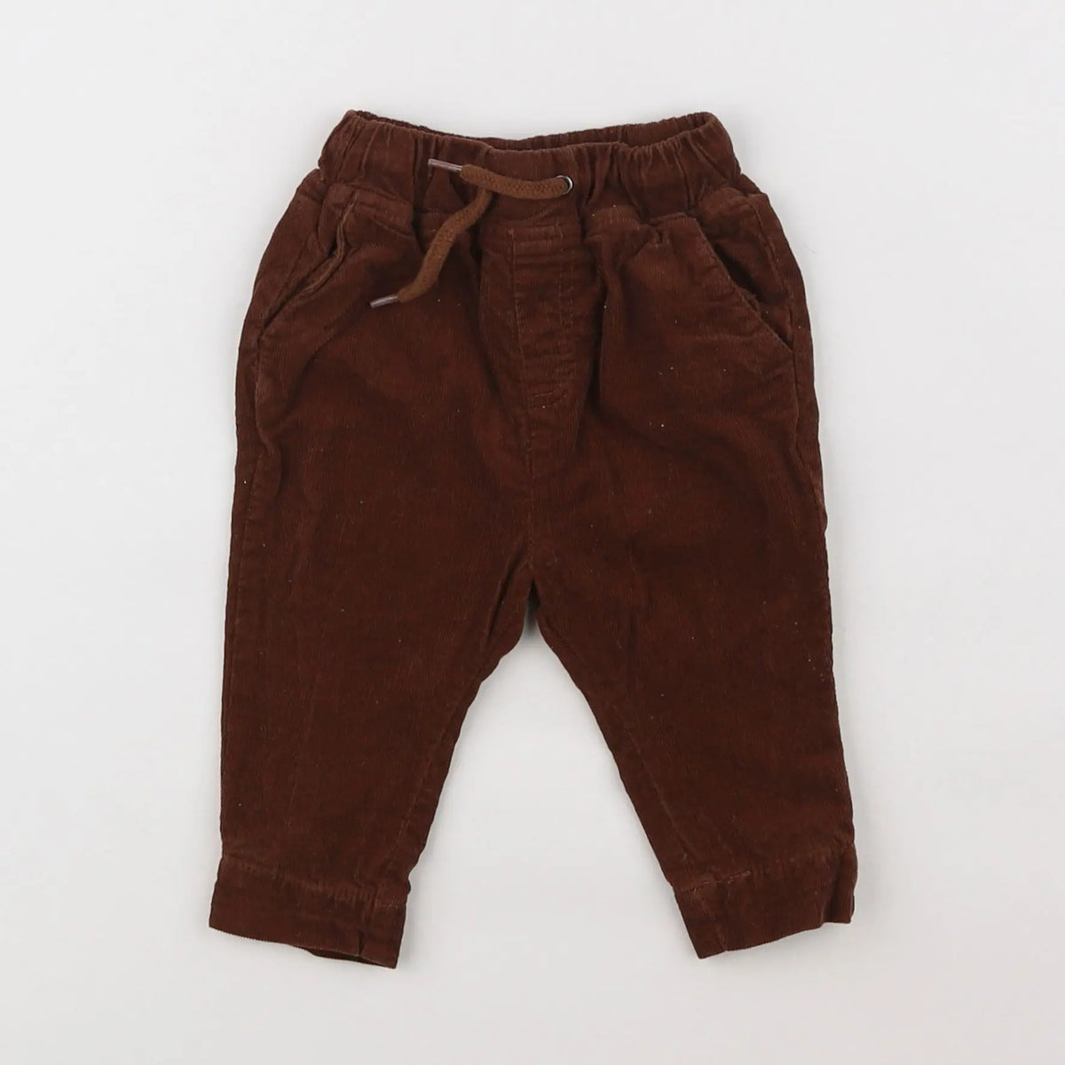 Vertbaudet - pantalon marron - 3 mois