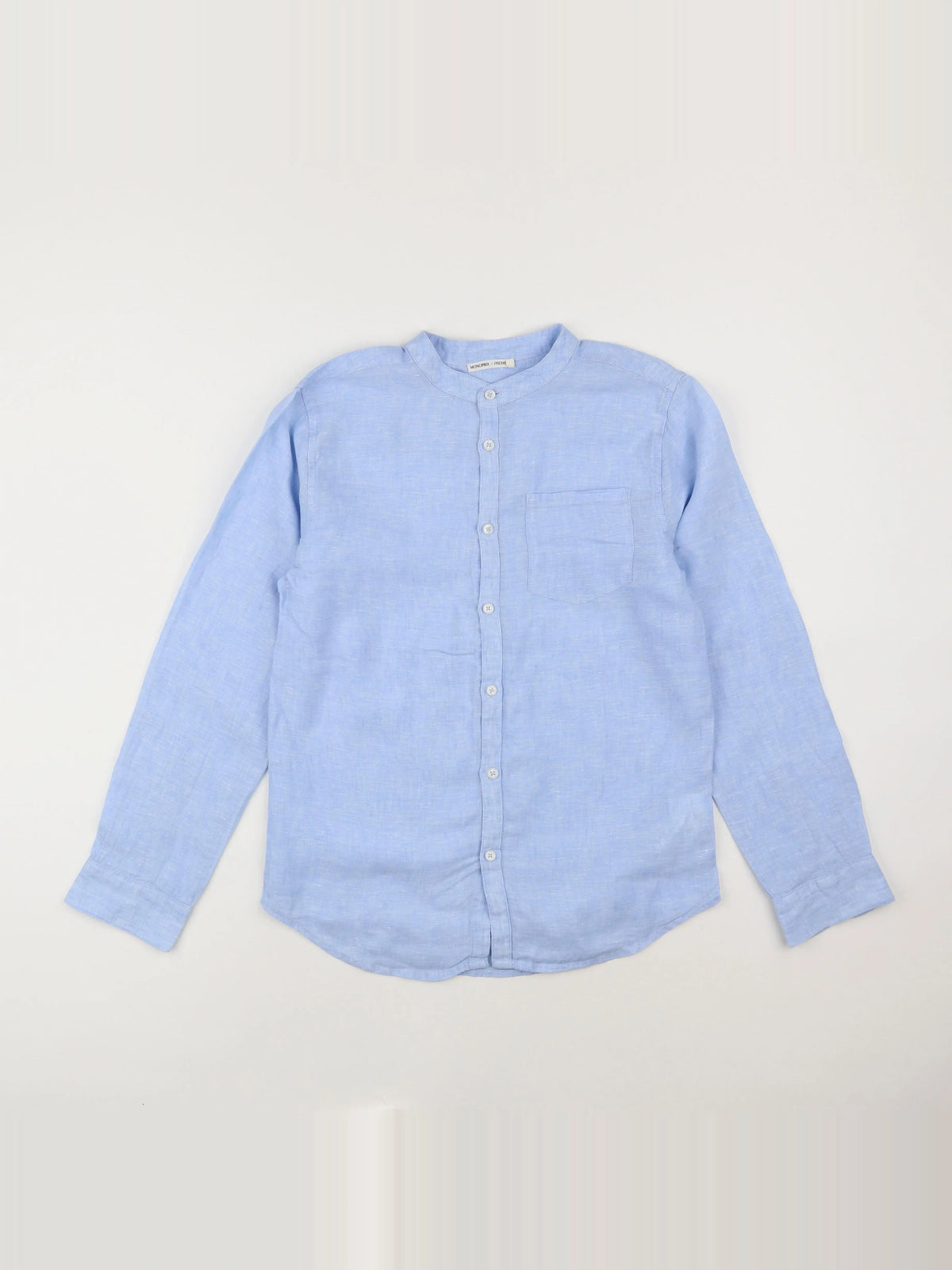 Monoprix - chemise bleu - 12 ans