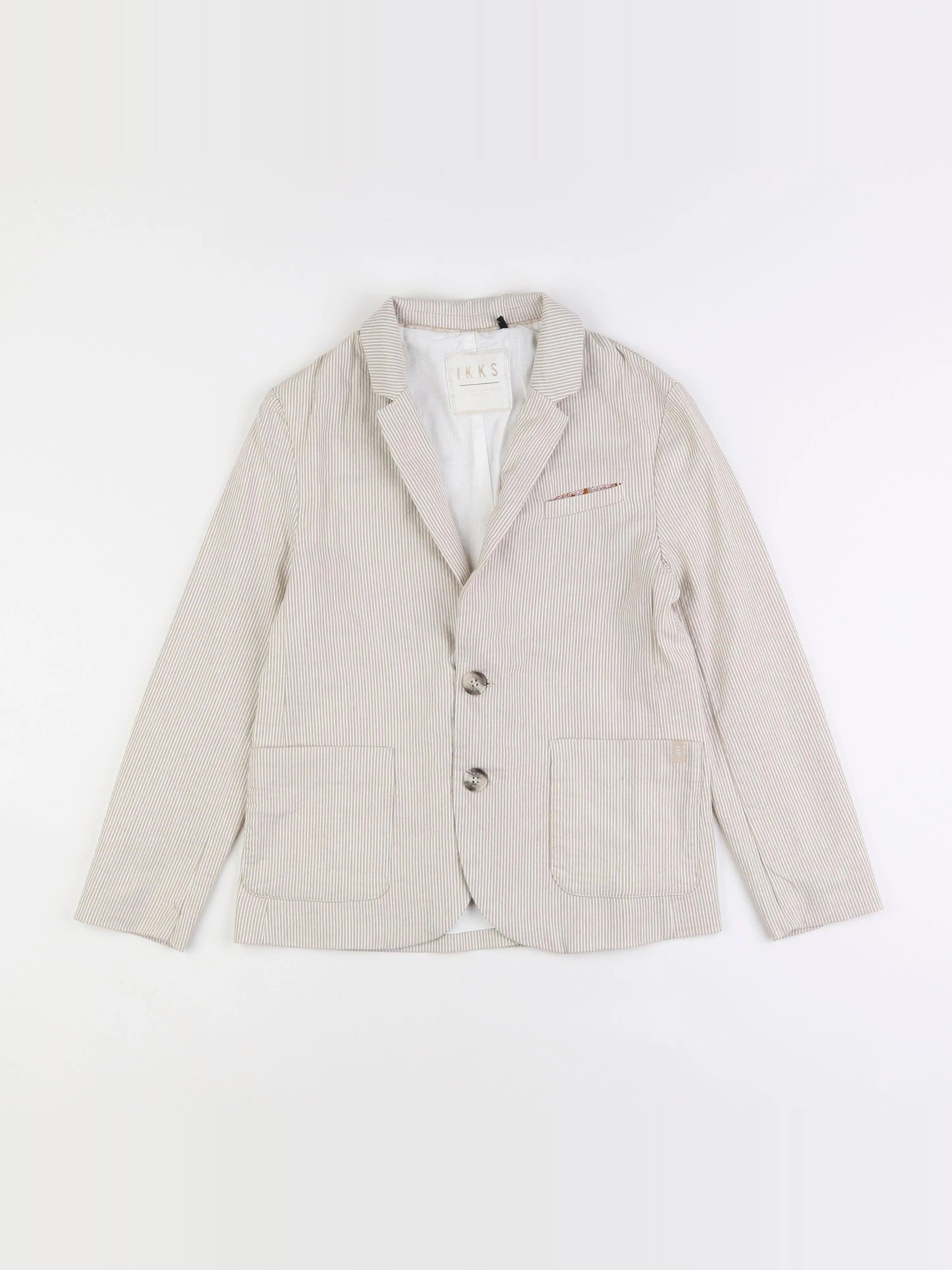 IKKS - veste beige - 10 ans