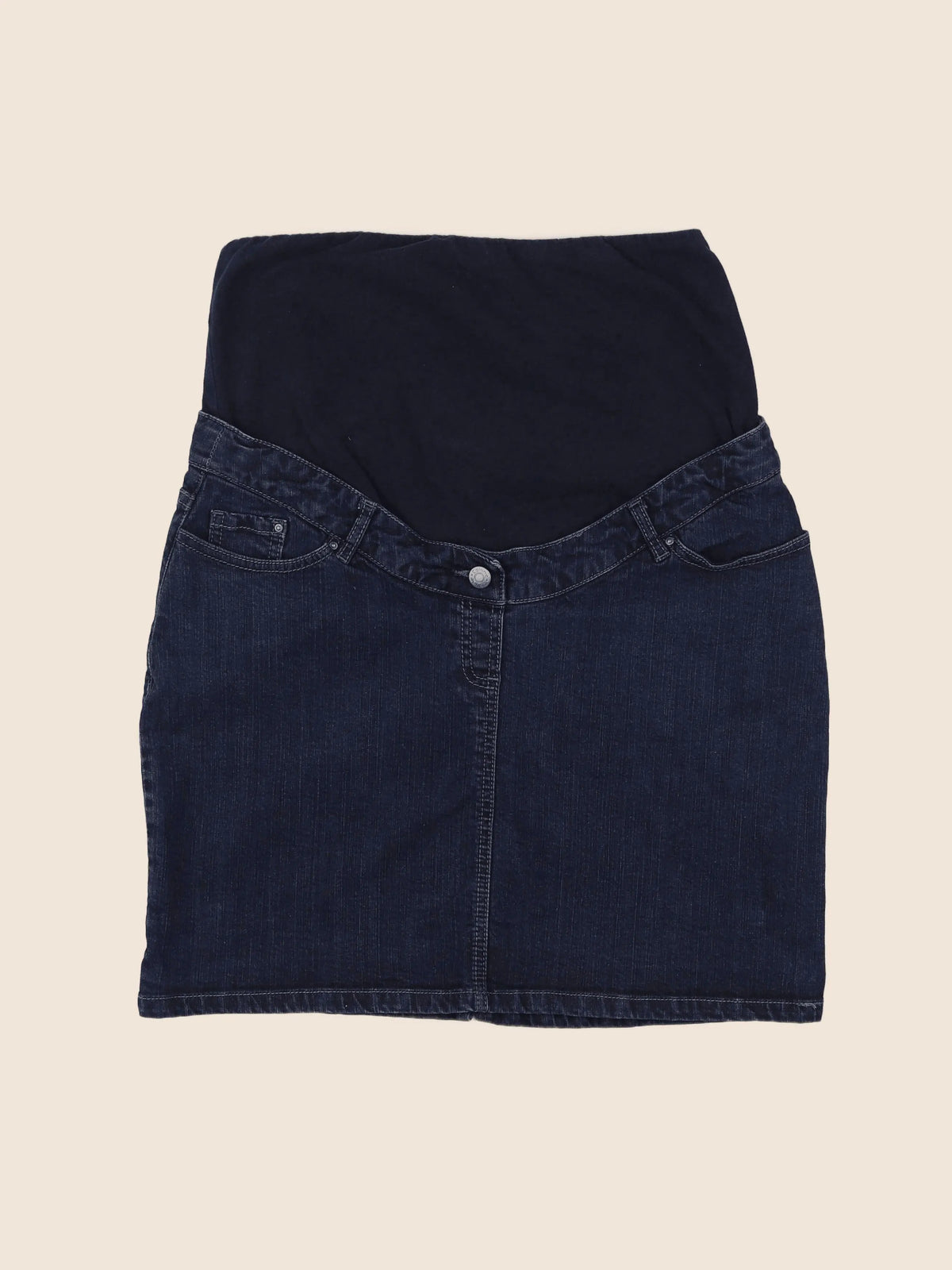 Envie de fraise - jupe grossesse bleu - 40