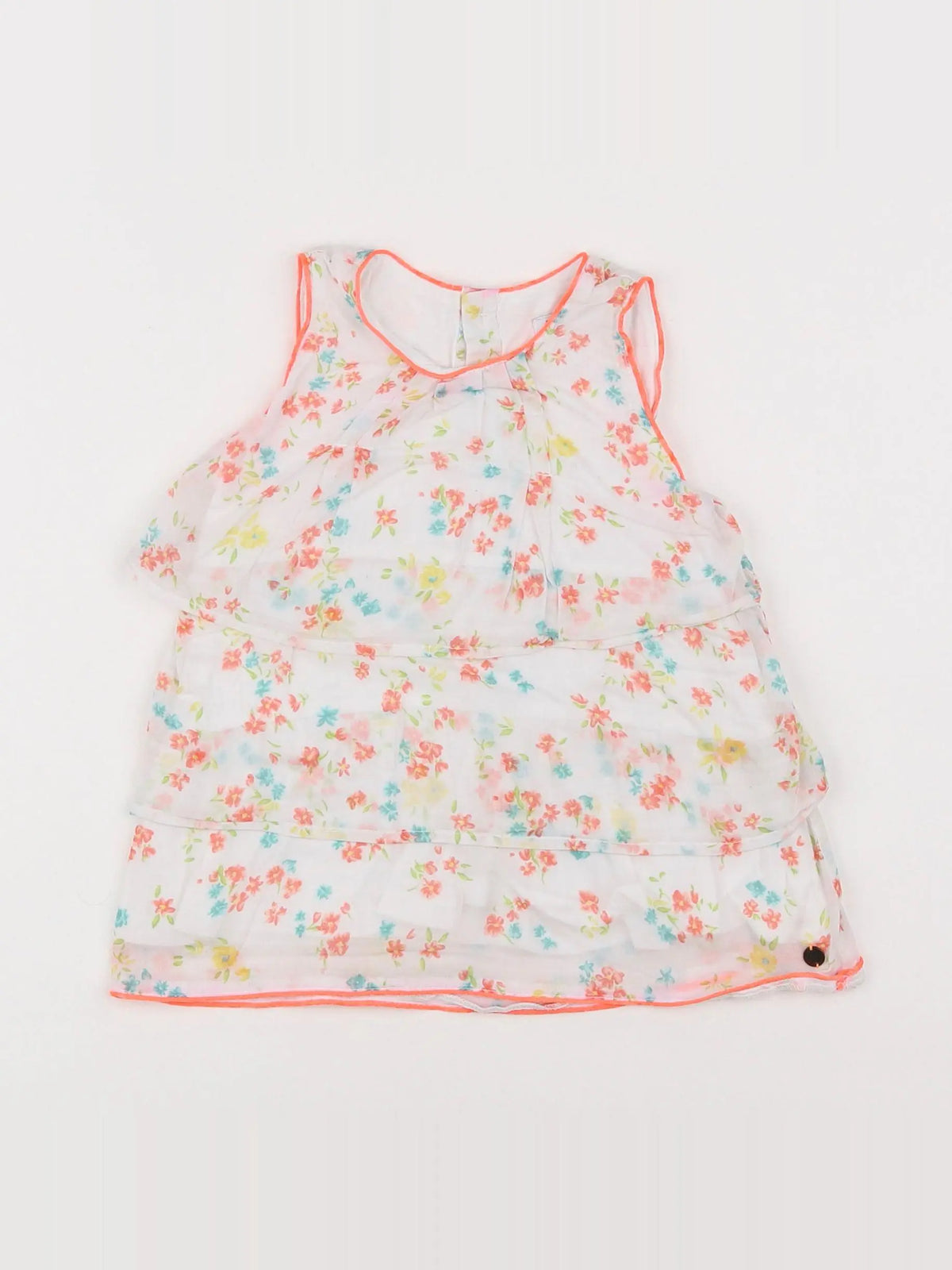 IKKS - robe blanc - 12 mois