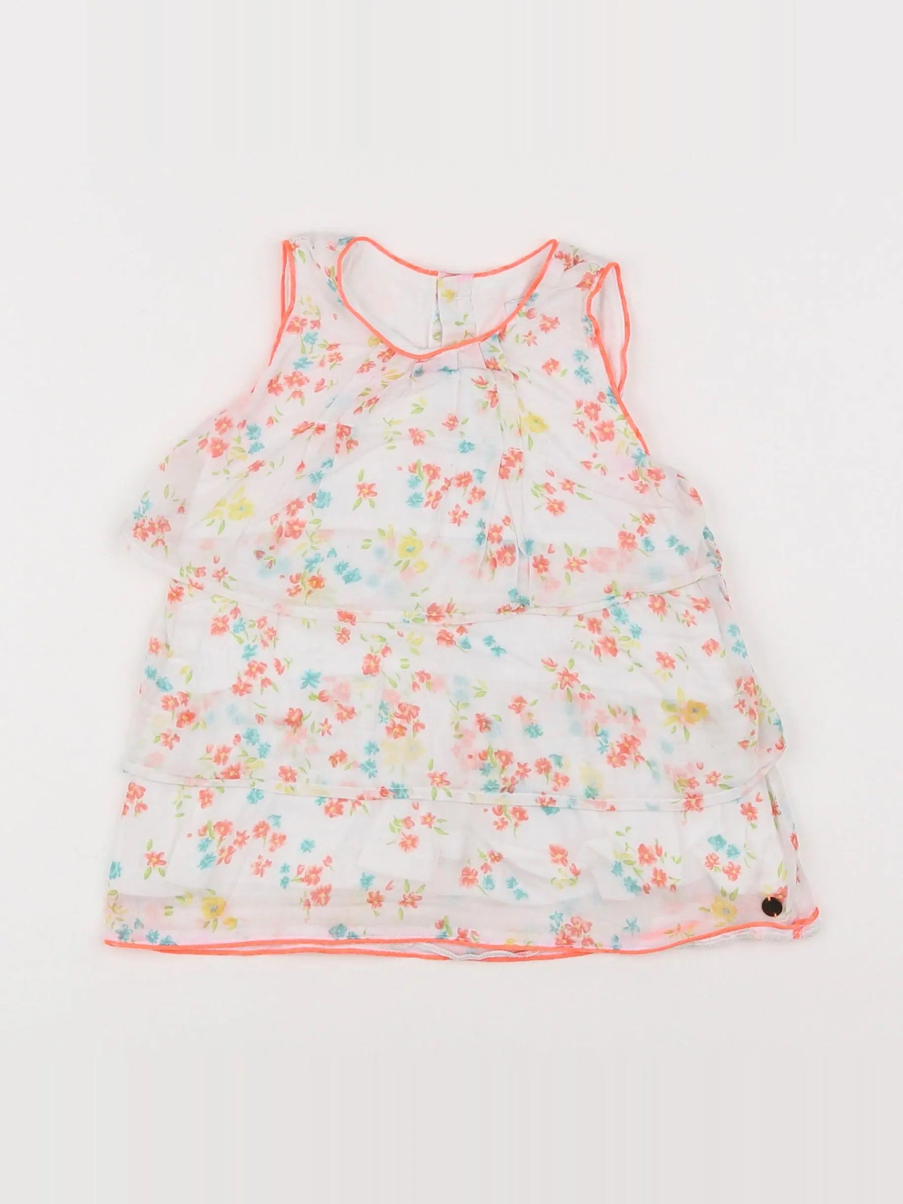 IKKS - robe blanc - 12 mois