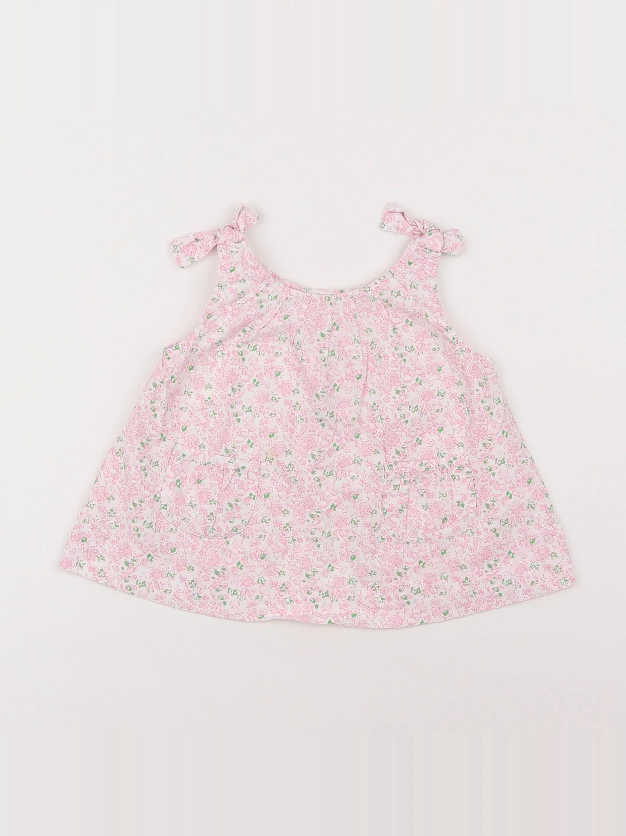 Gocco - blouse rose - 9/12 mois