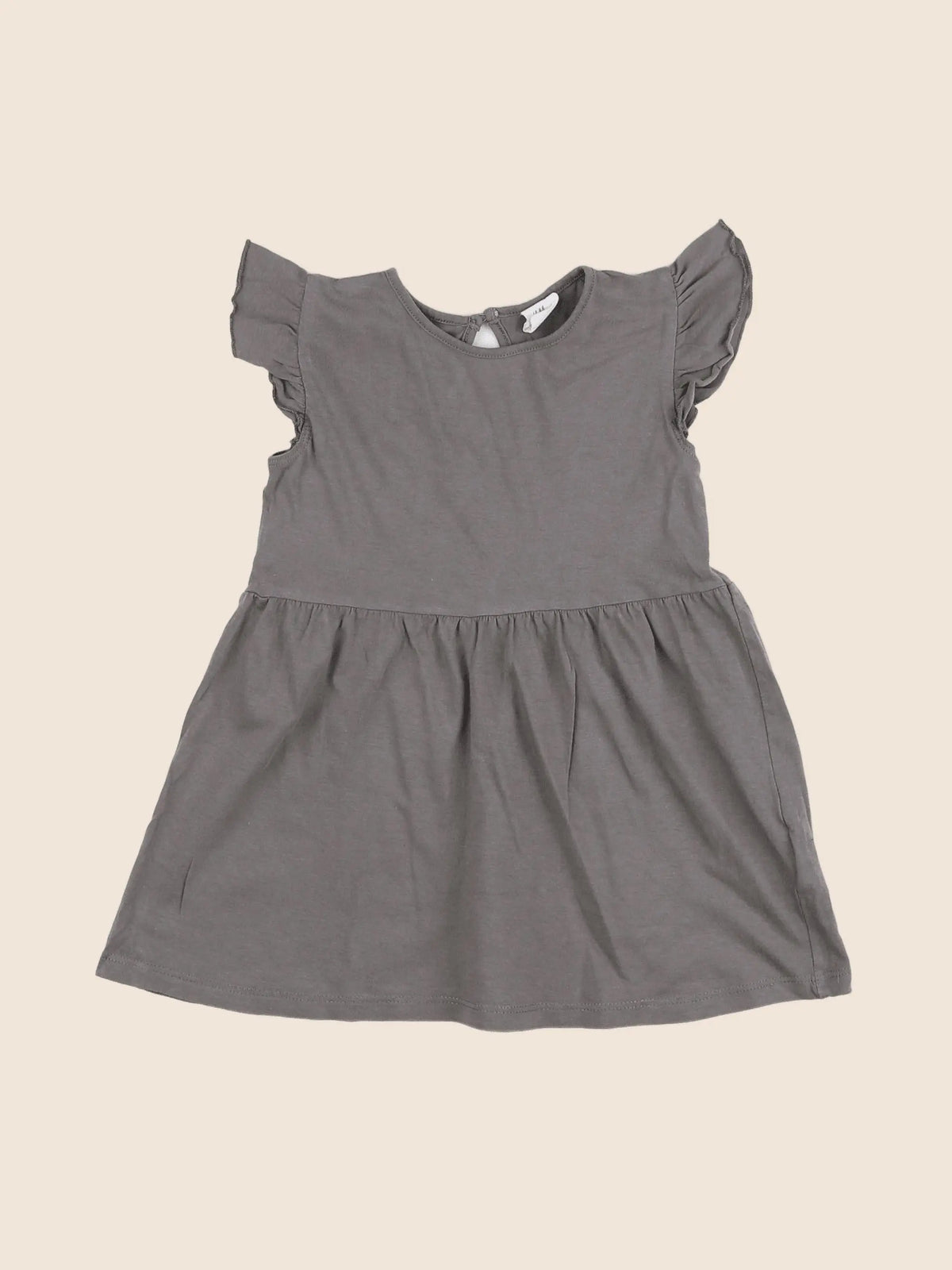 H&M - robe gris - 12/18 mois