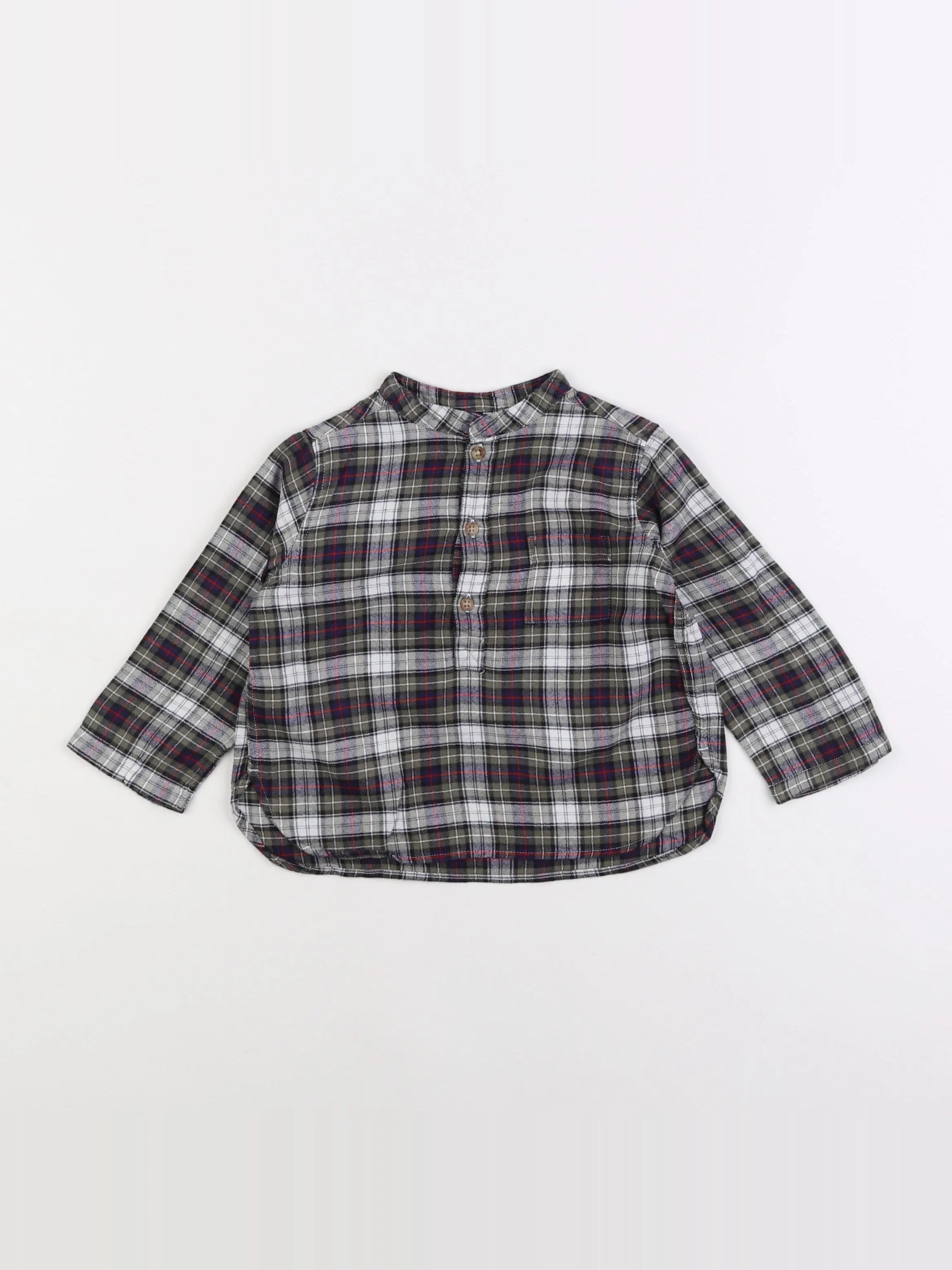 Bonton - chemise multicolore - 18 mois