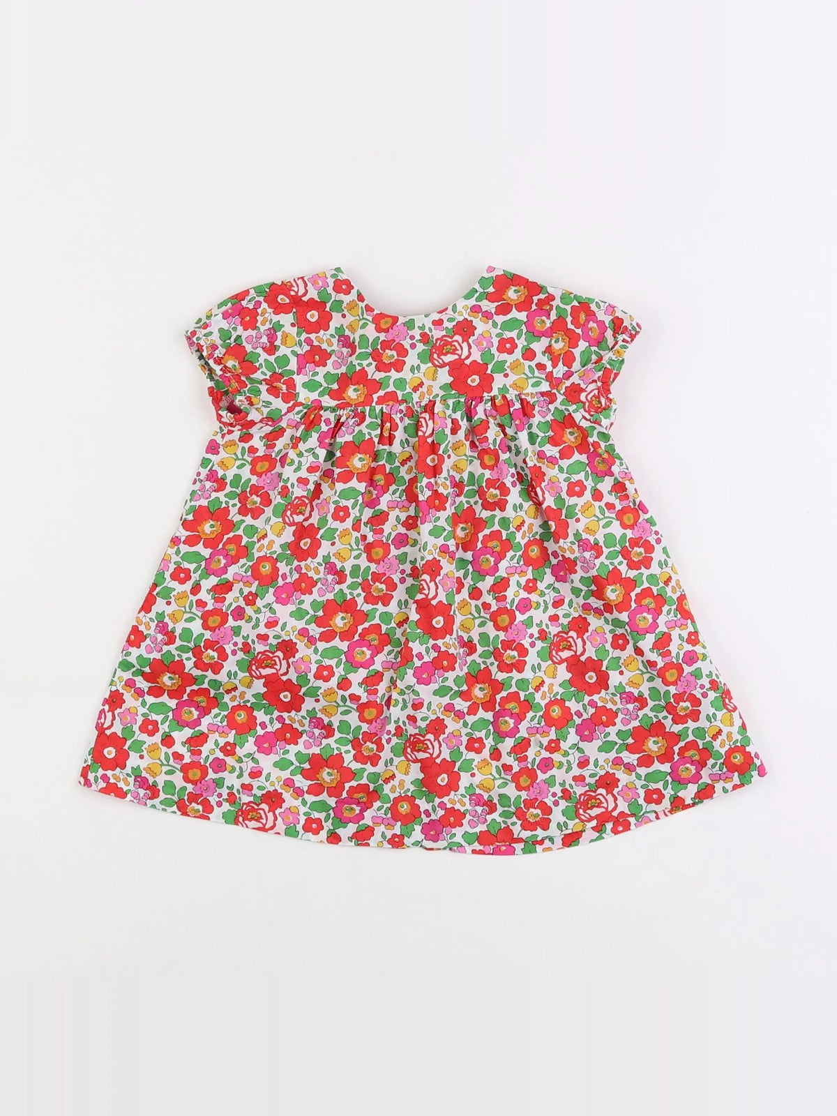 Jacadi - robe liberty multicolore - 6 mois