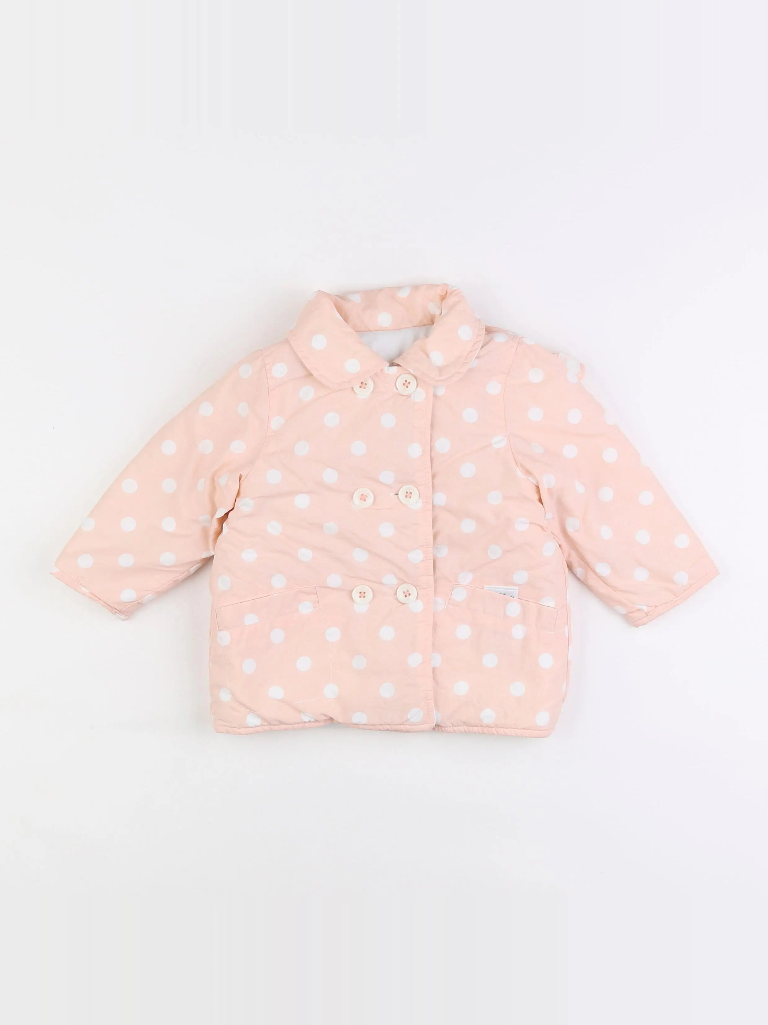 Vertbaudet - veste rose - 18 mois