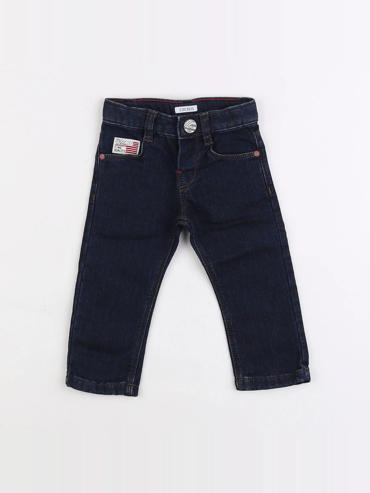 IKKS - jean bleu - 6 mois