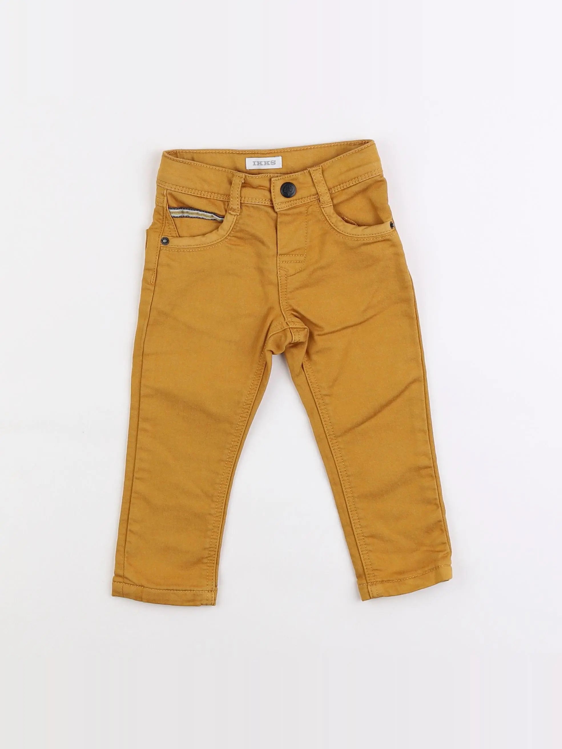 IKKS - jean jaune - 6 mois