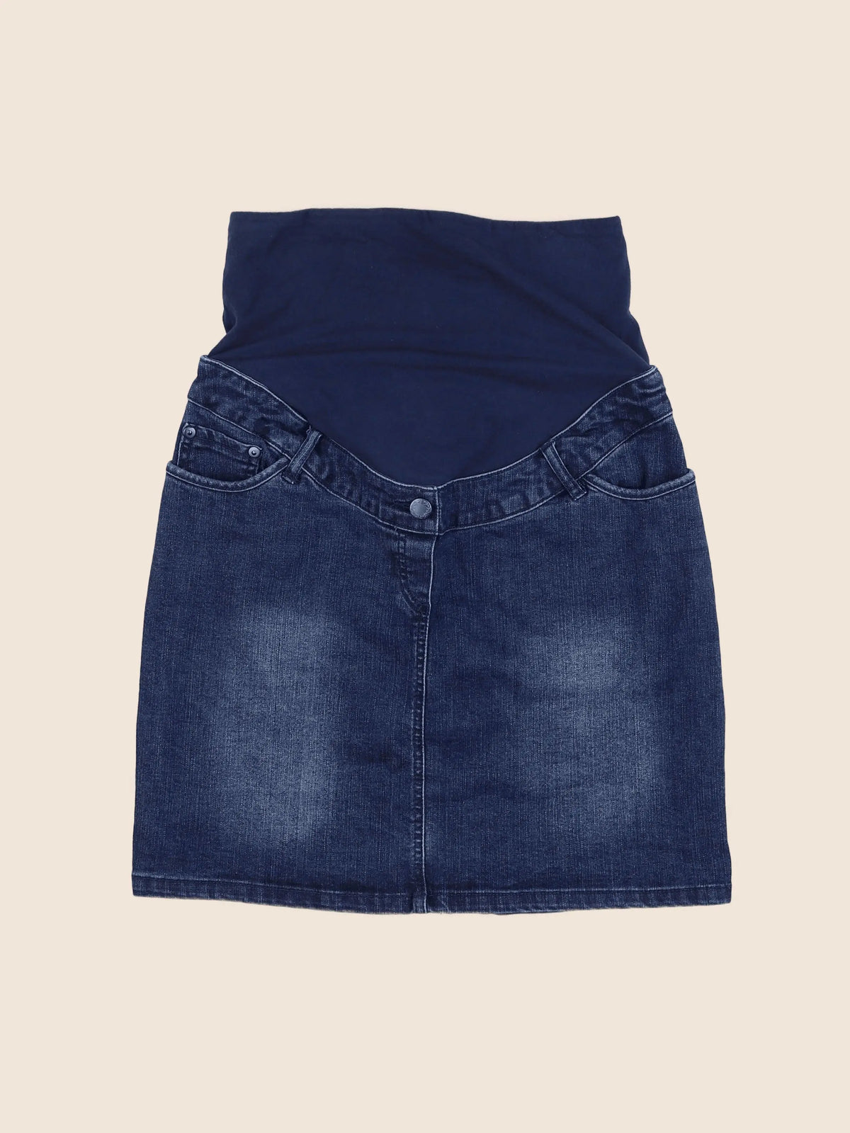 Vertbaudet - jupe grossesse bleu - 36