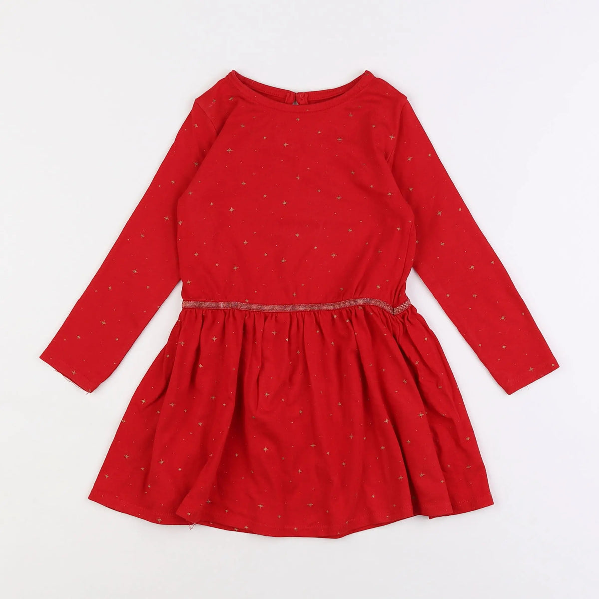 Vertbaudet - robe rouge - 3 ans