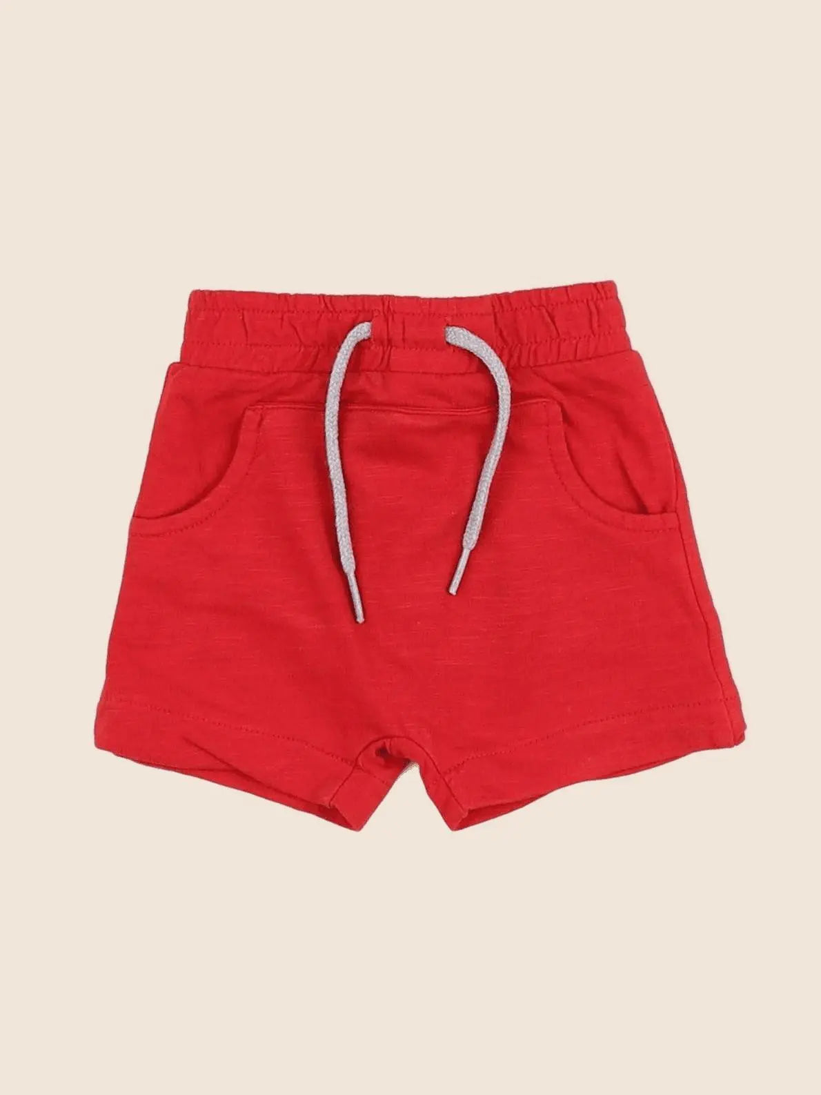 Vertbaudet - short rouge - 3 mois