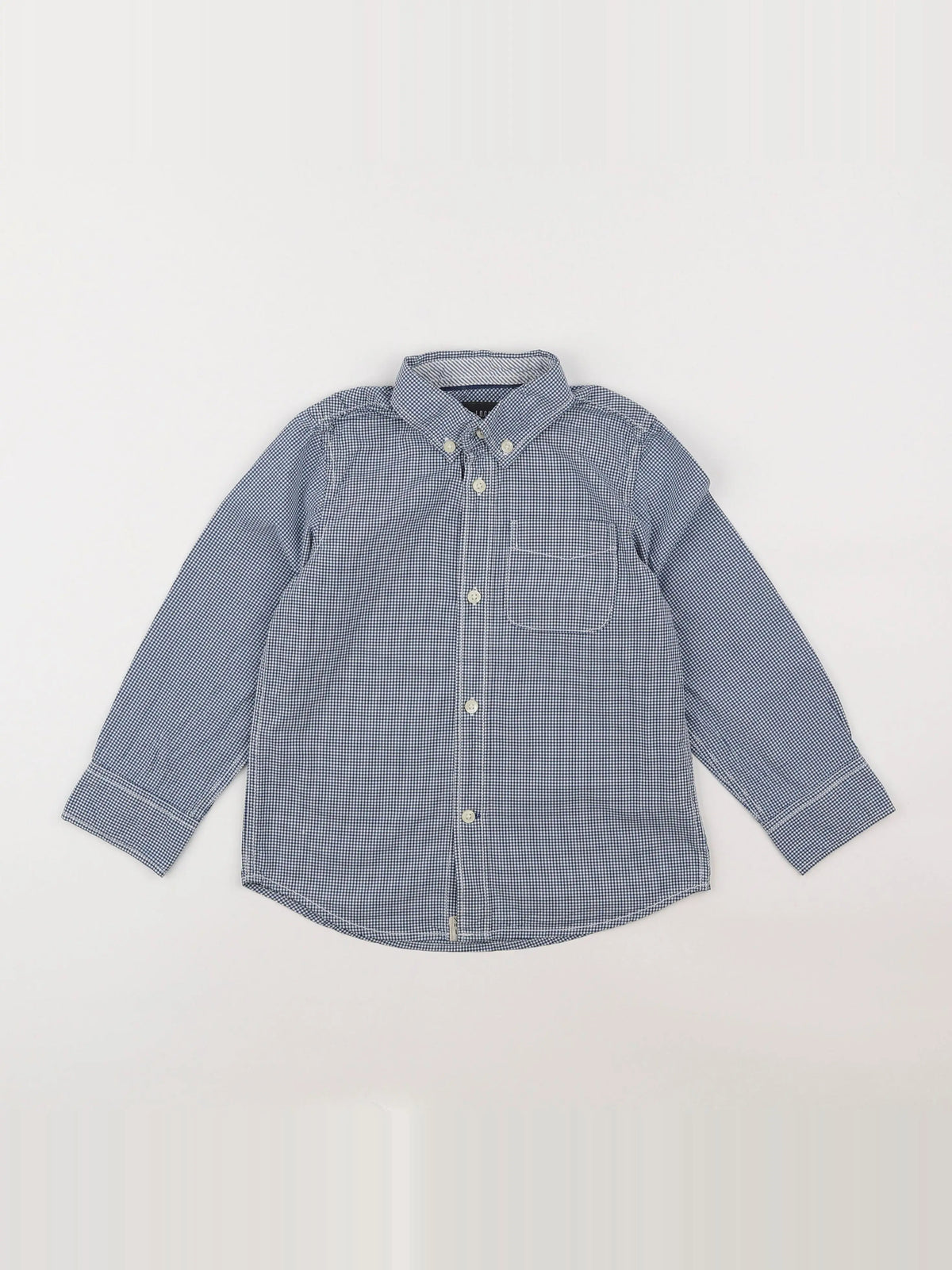 H&M - chemise bleu - 4/5 ans