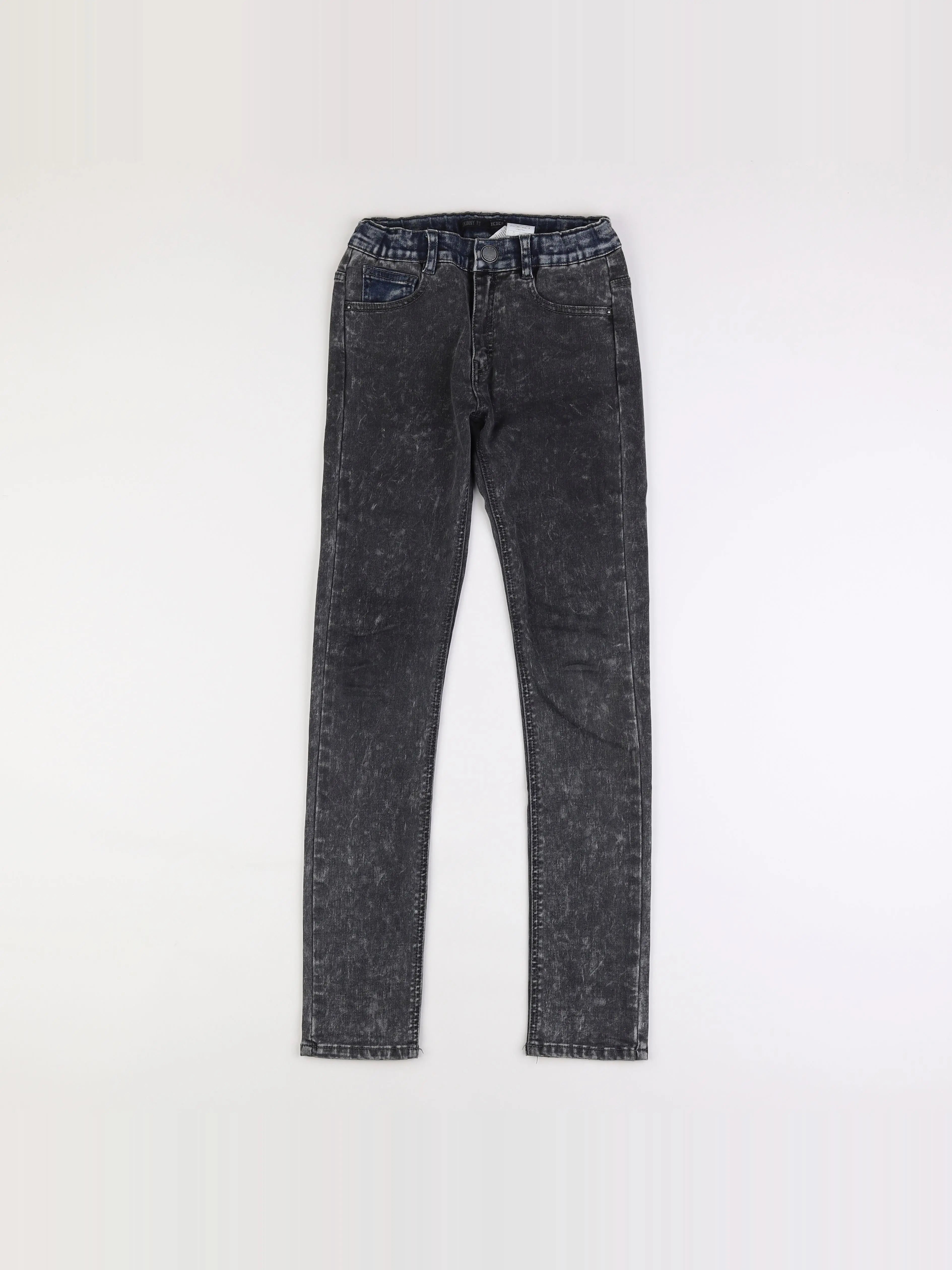 IKKS - jean gris - 10 ans
