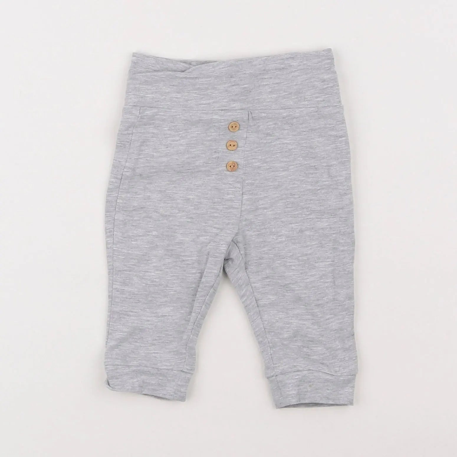 Vertbaudet - legging gris - 3 mois