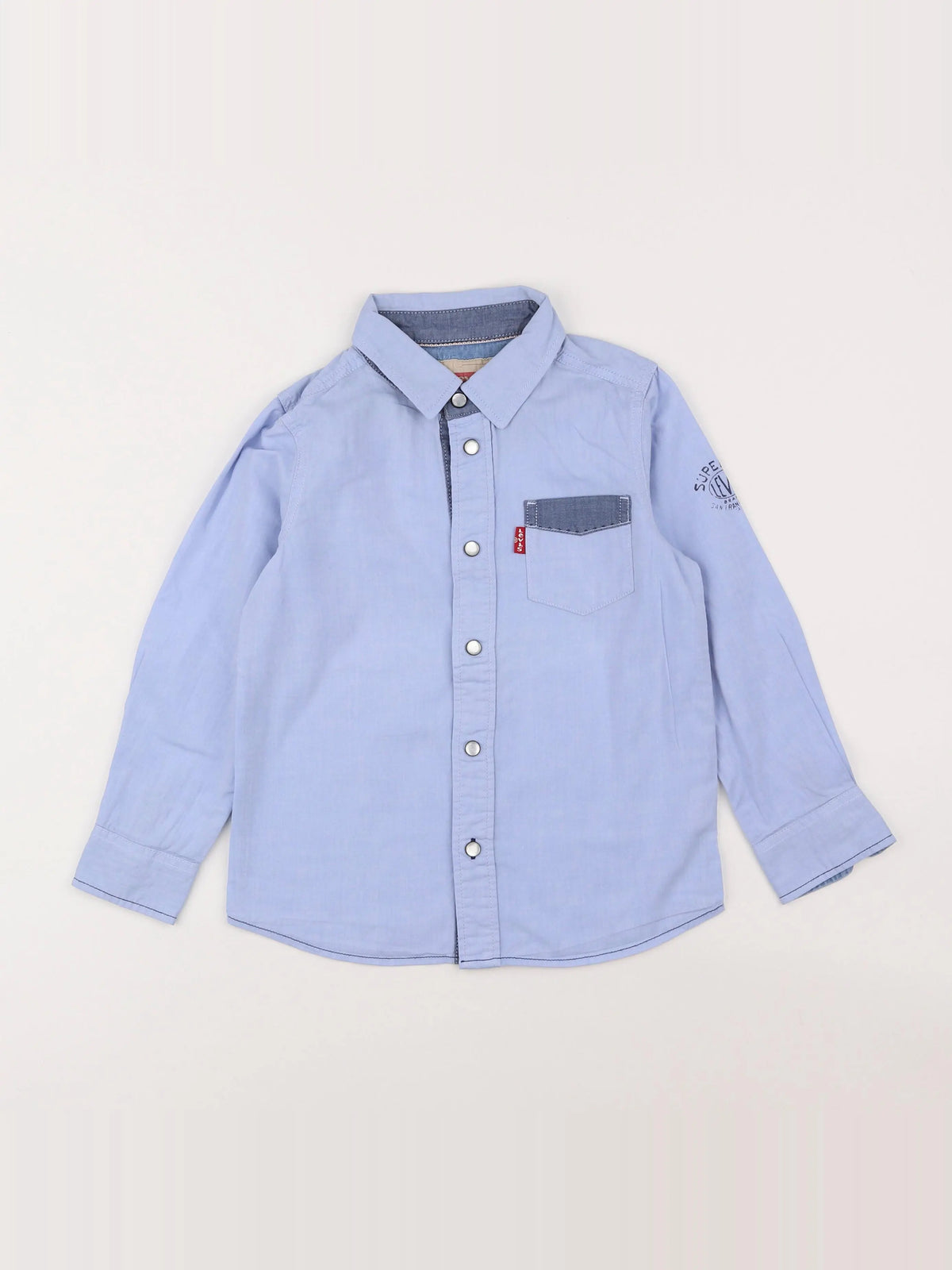 Levi's - chemise bleu - 6 ans