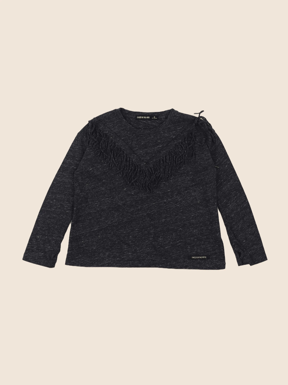 Finger in the nose - tee-shirt gris - 4/5 ans