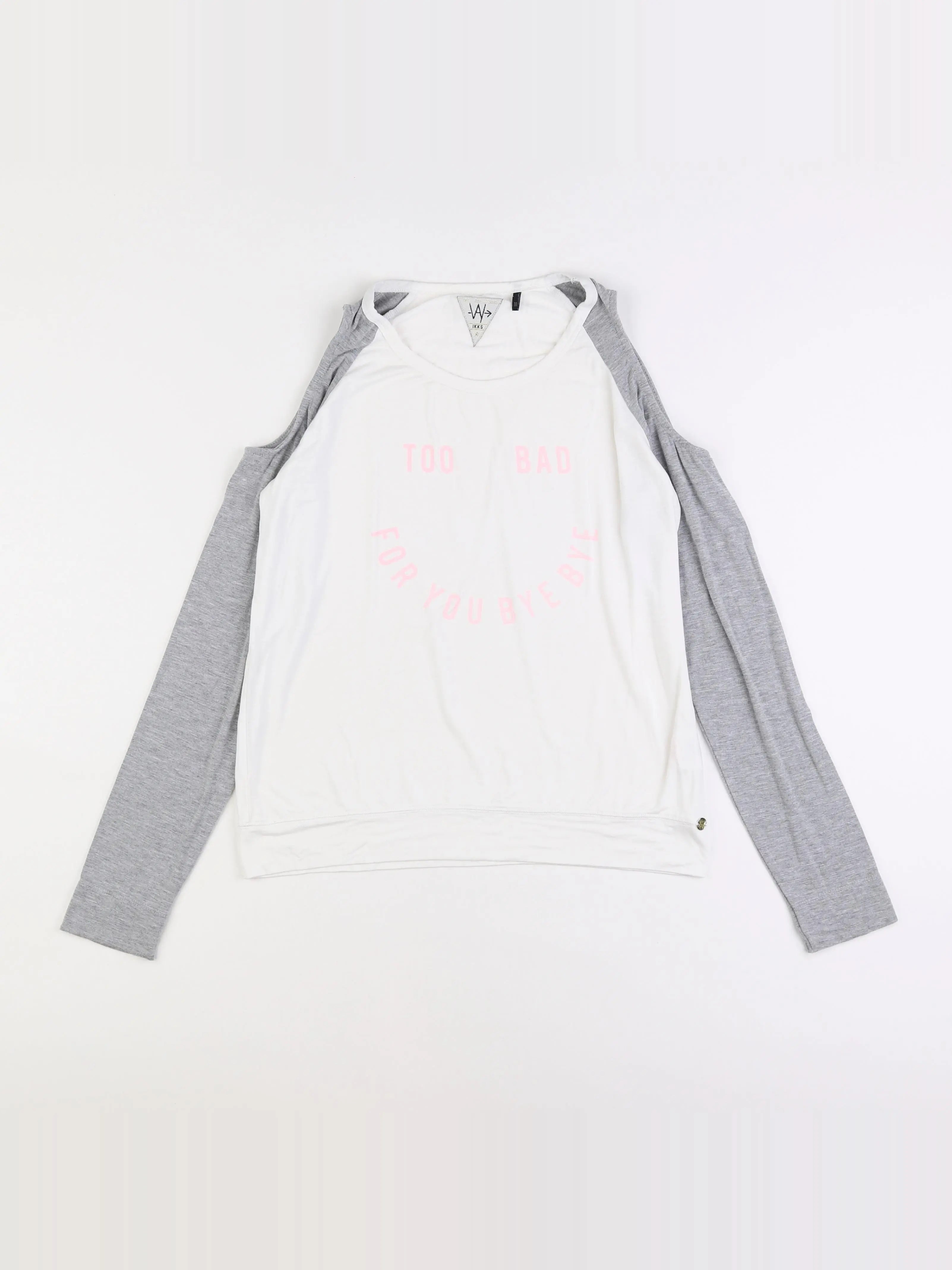 IKKS - tee-shirt blanc - 16 ans