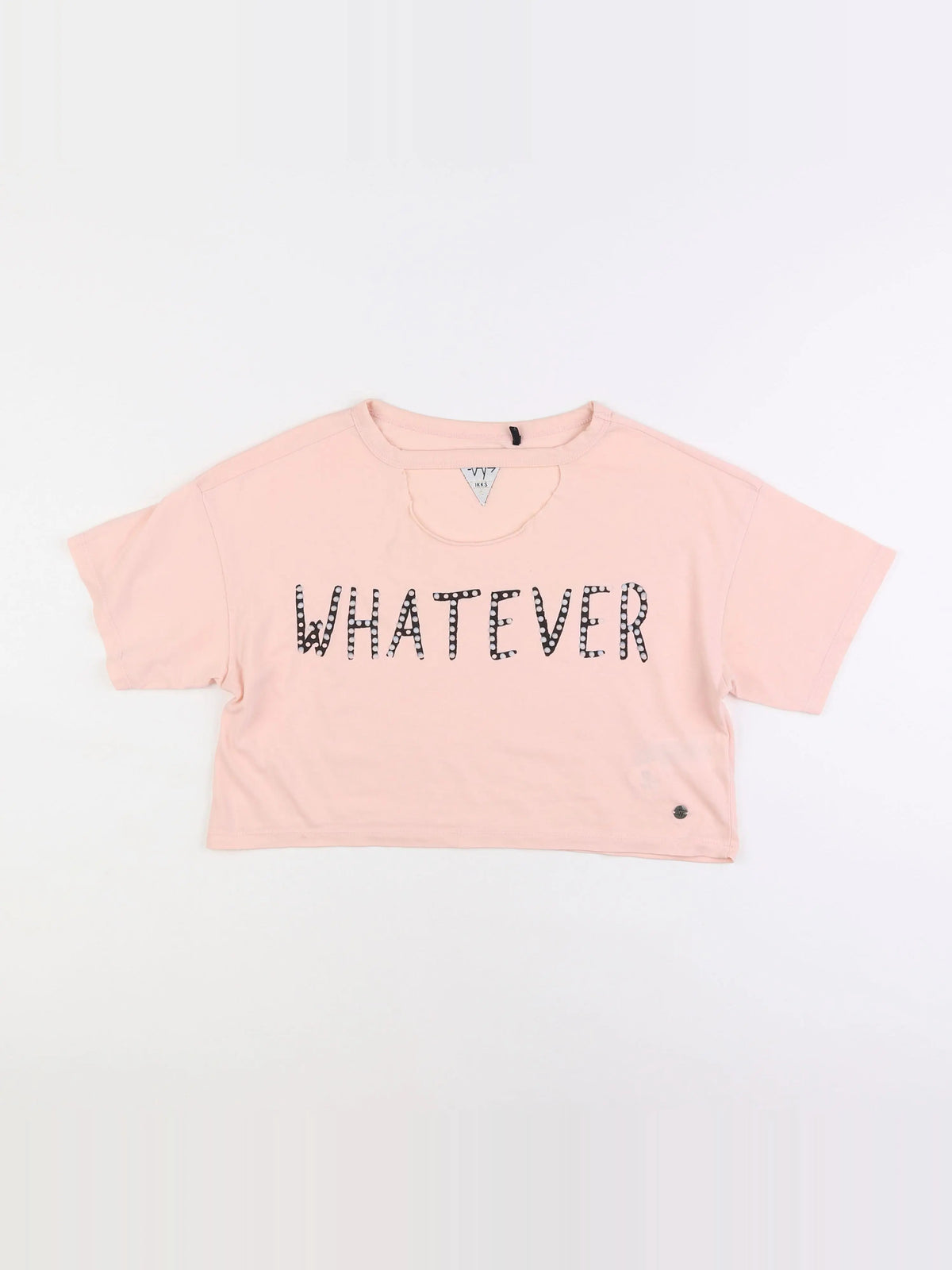 IKKS - tee-shirt rose - 10 ans