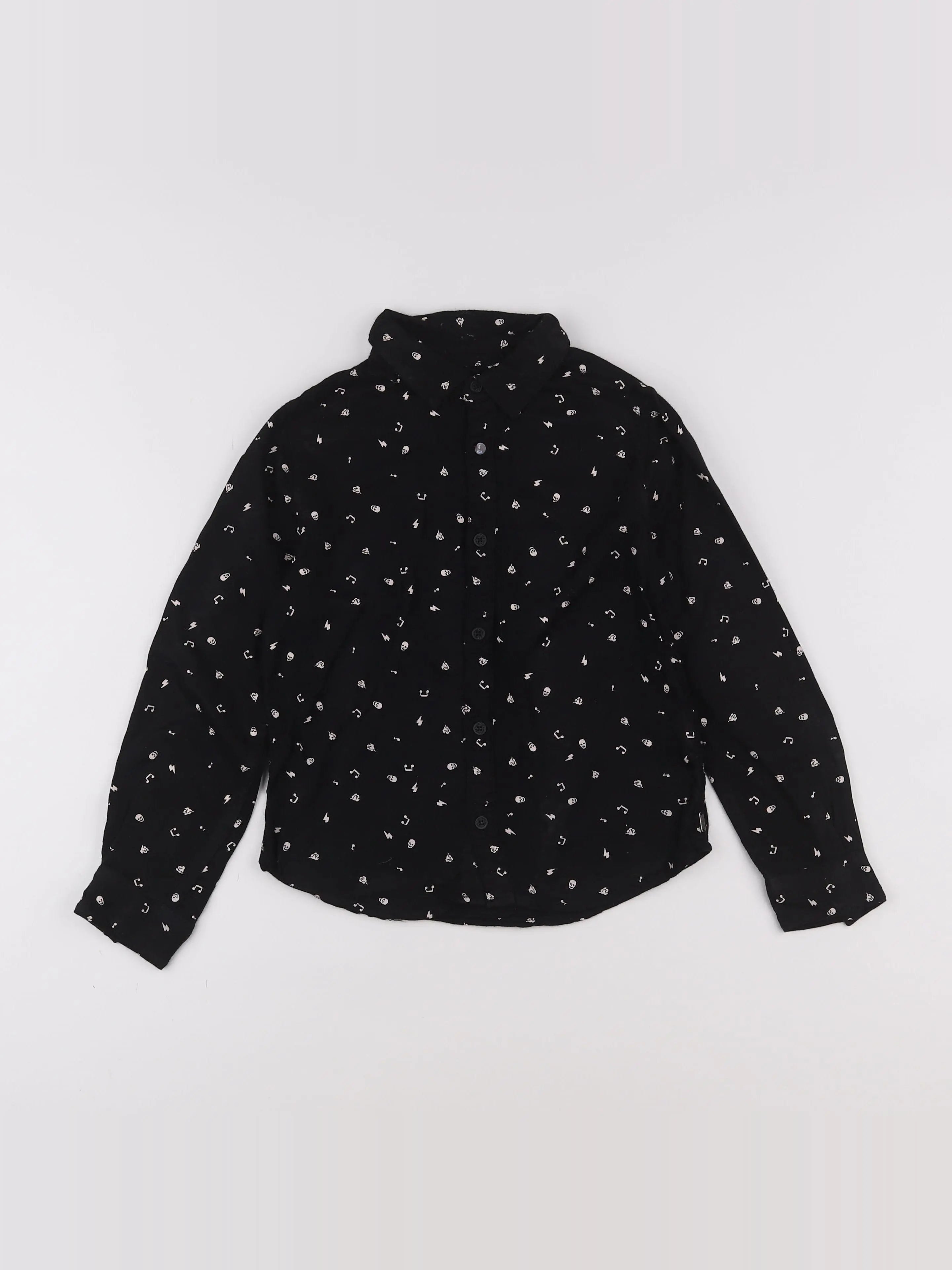 IKKS - chemise noir - 6 ans